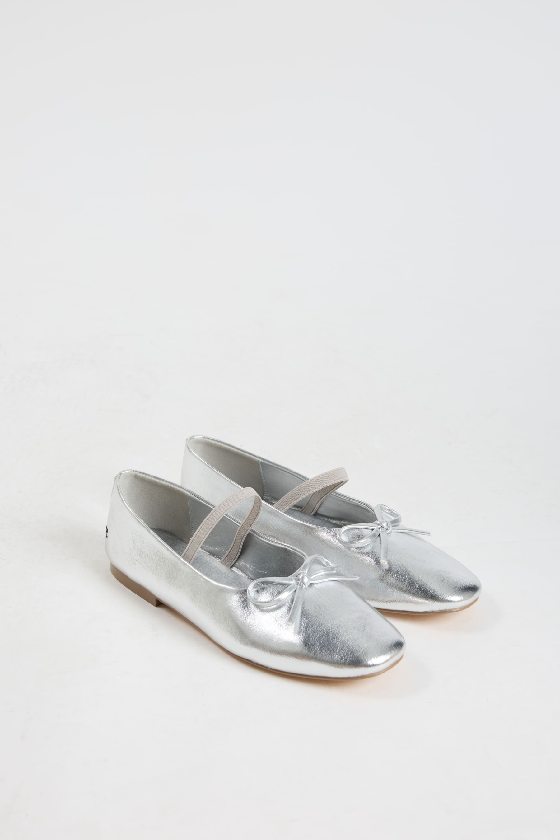 Jennie Silver Ballet Flats