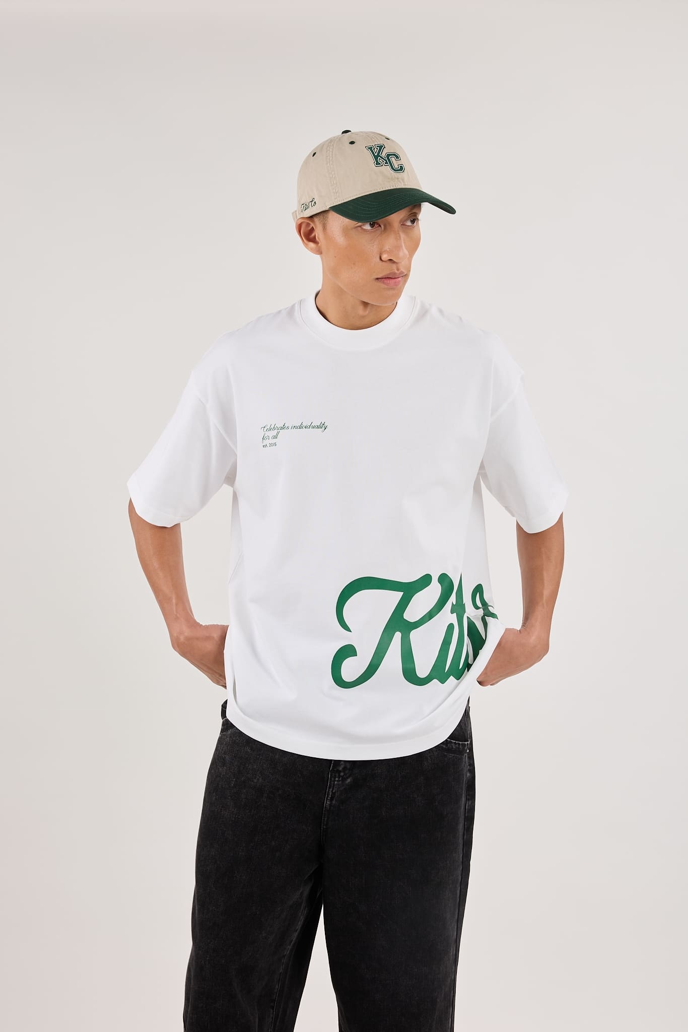 White Capsule Oversized T-Shirt