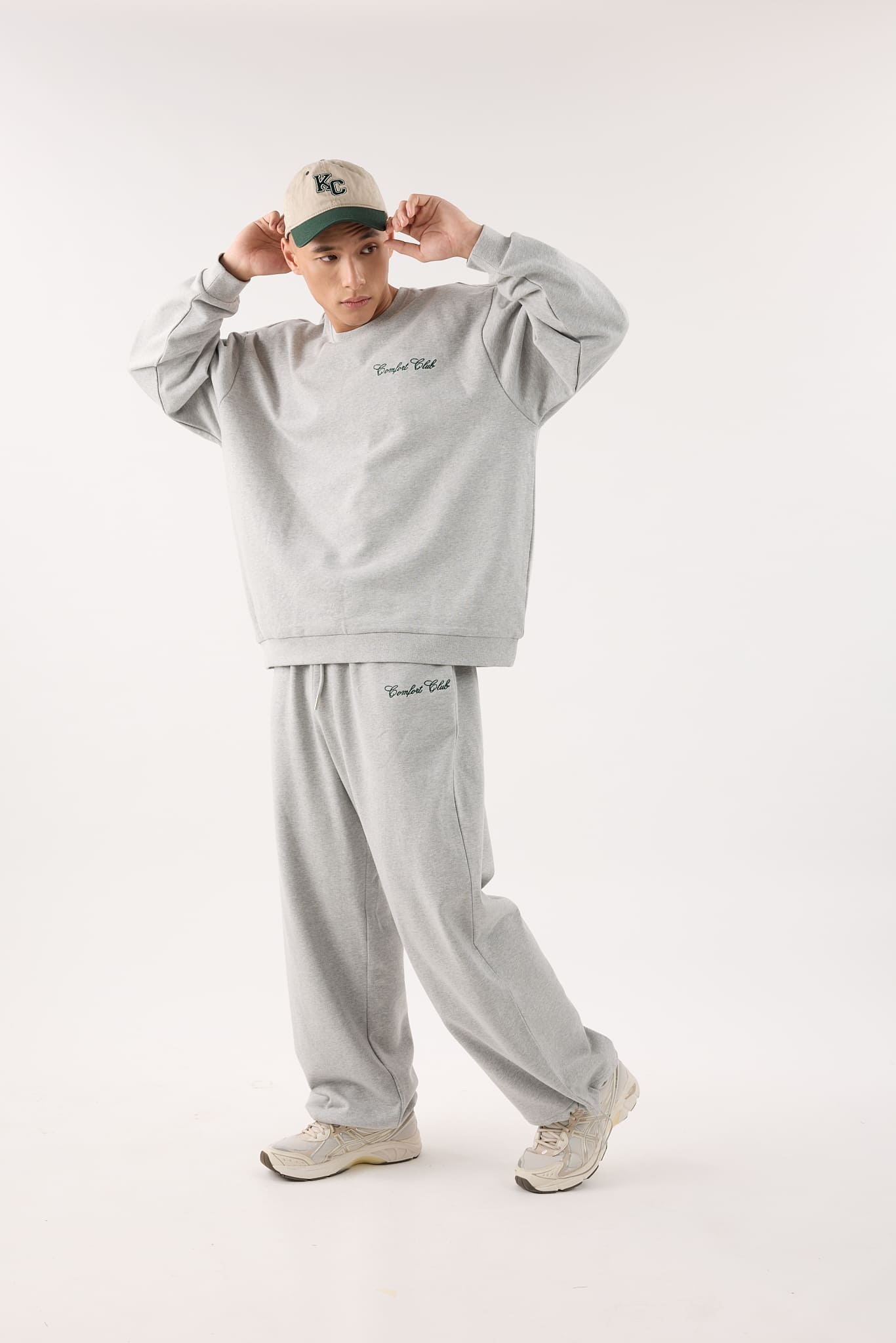 Cool Grey Comfy Co-ord Set