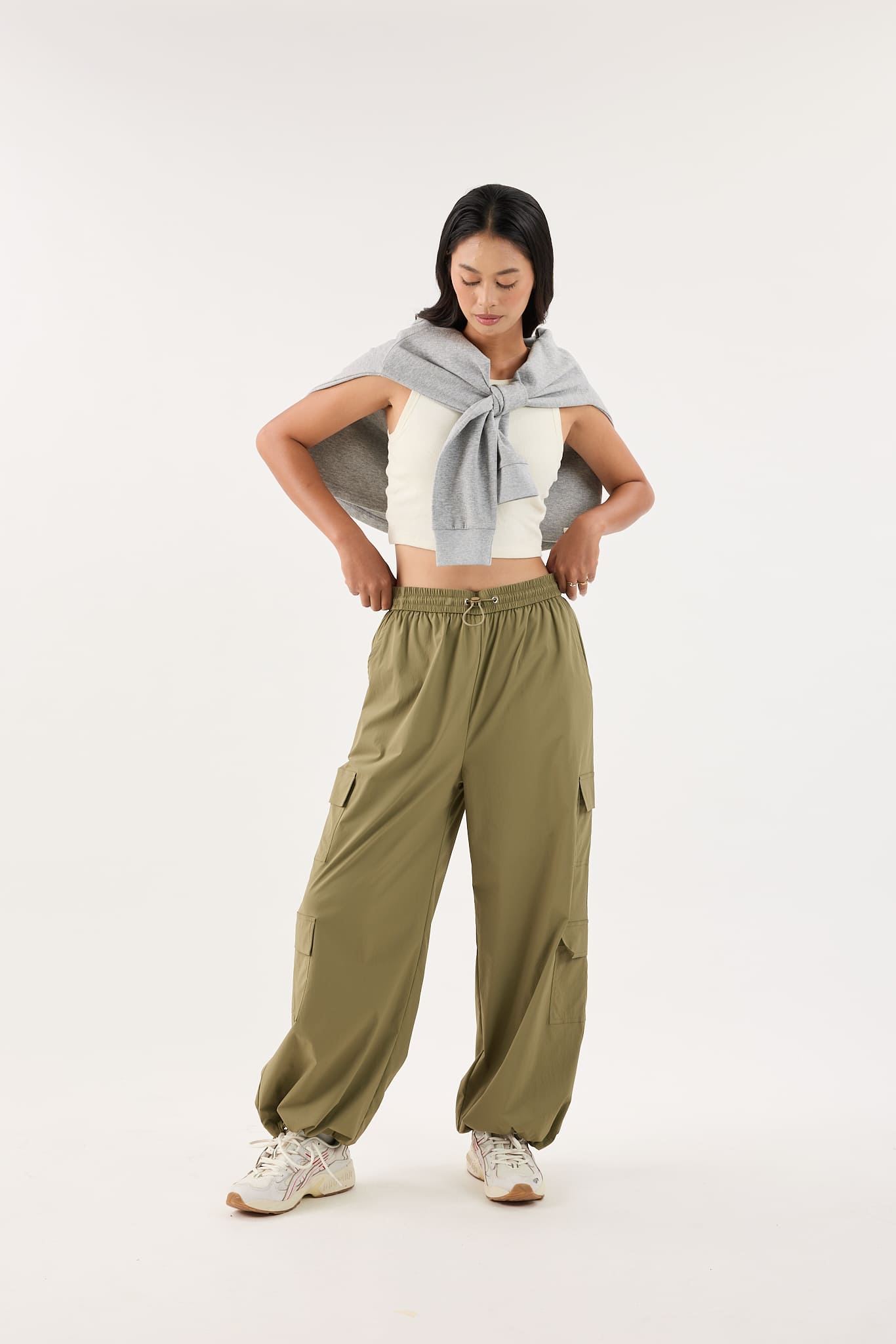 Buy Army Green Cargo Pants | Kita&Co – Mimpikita
