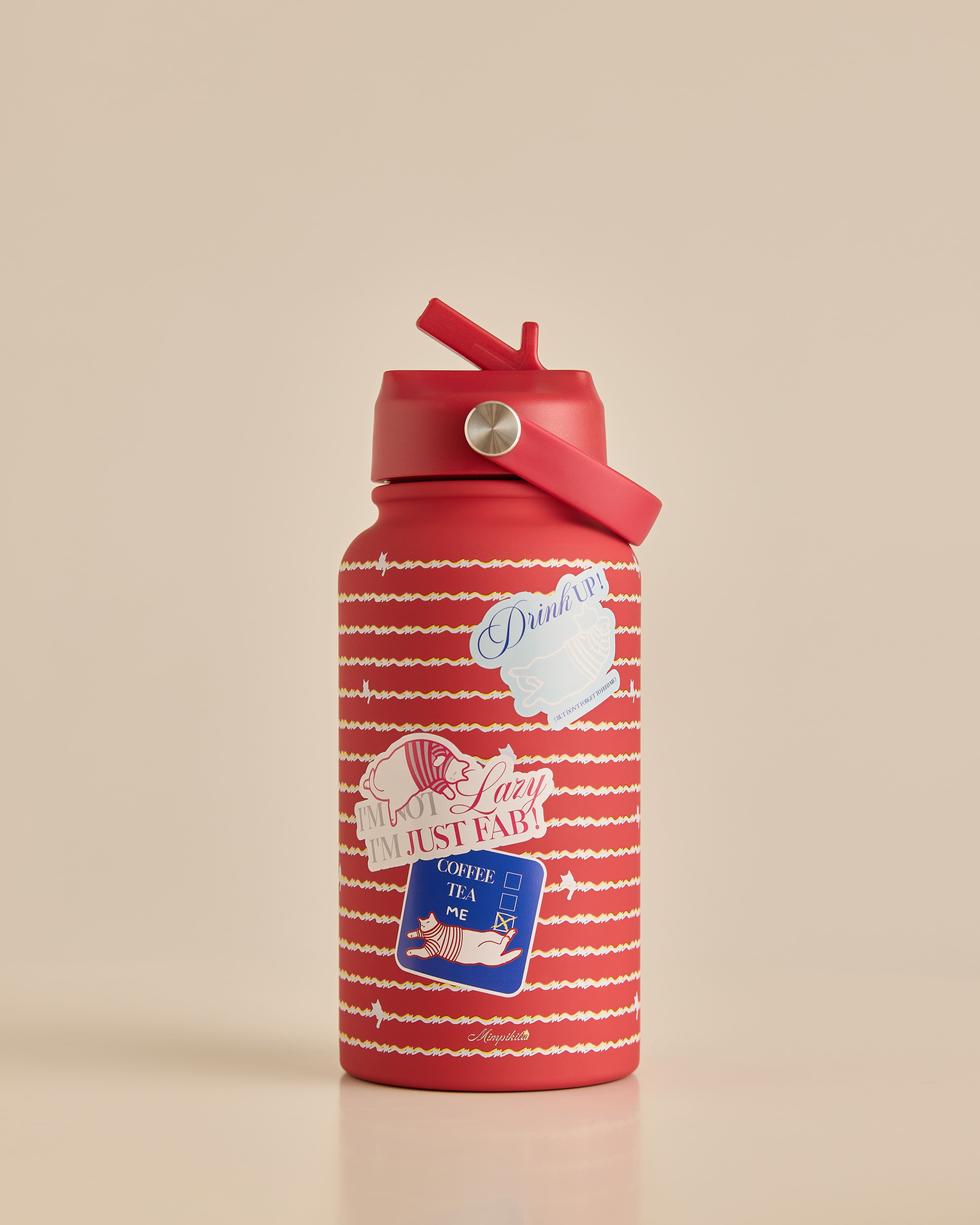 Meowsie Maroon Regular Tumbler 650ML