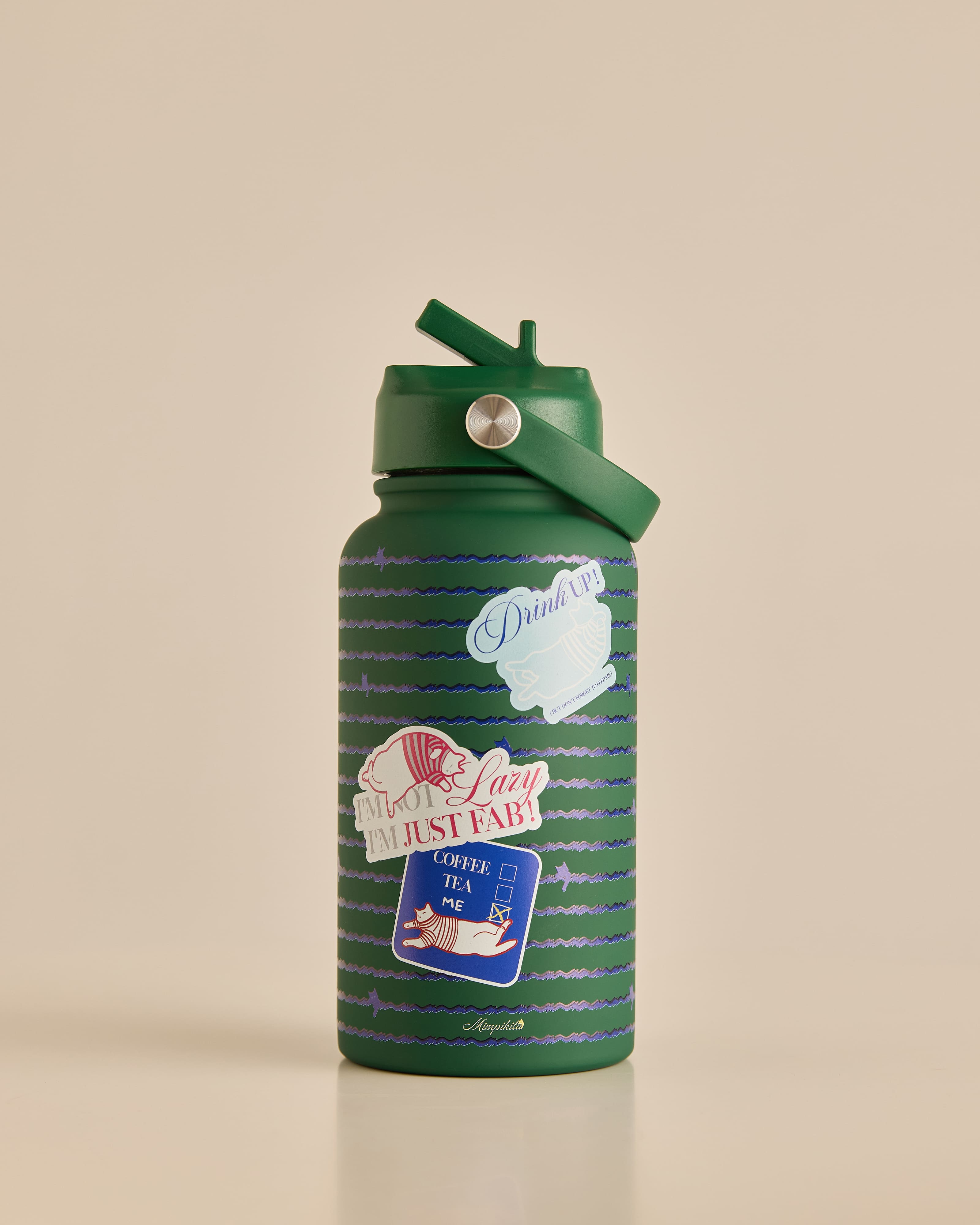 Meowsie Green Regular Tumbler 650ML