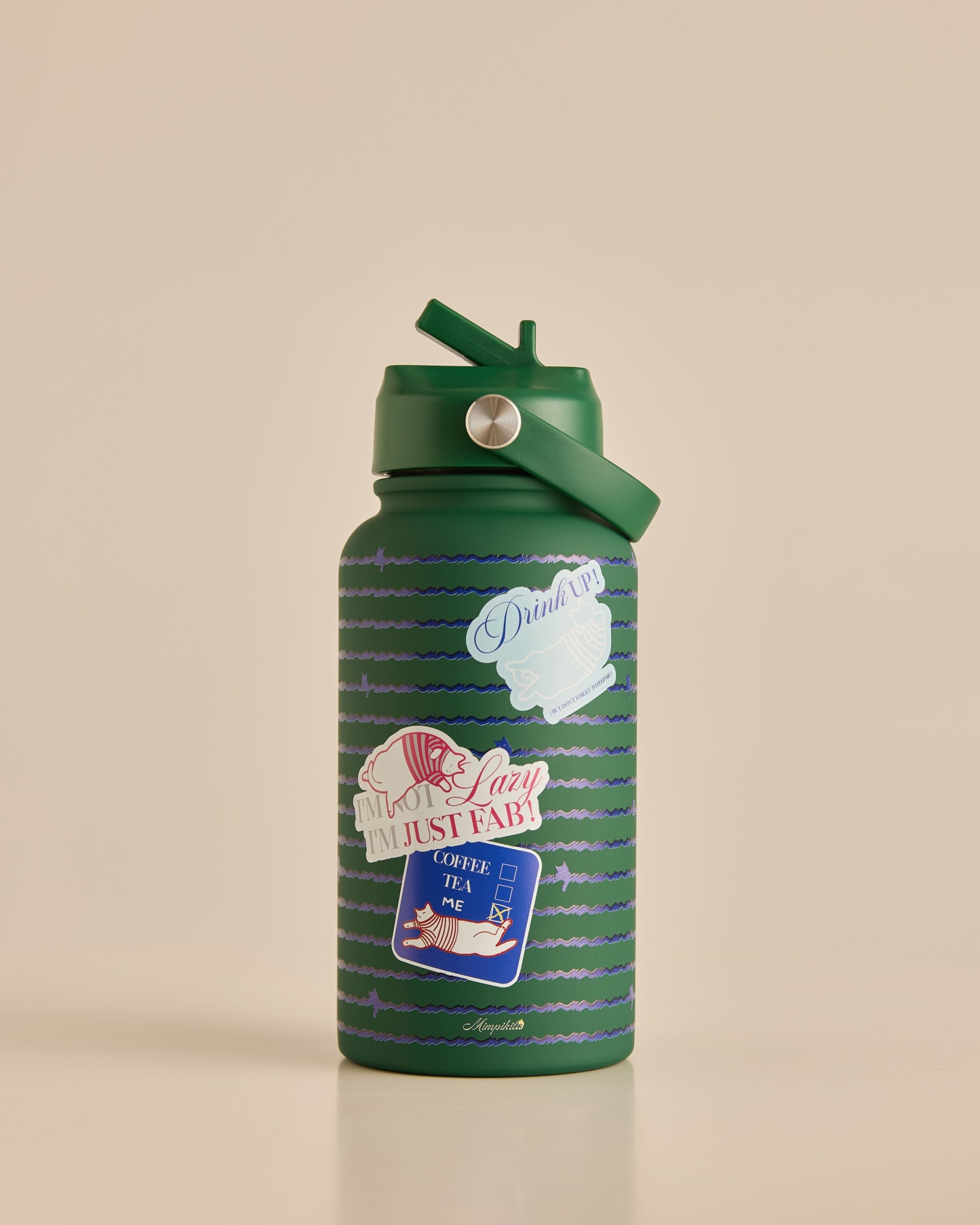 Meowsie Green Regular Tumbler 650ML