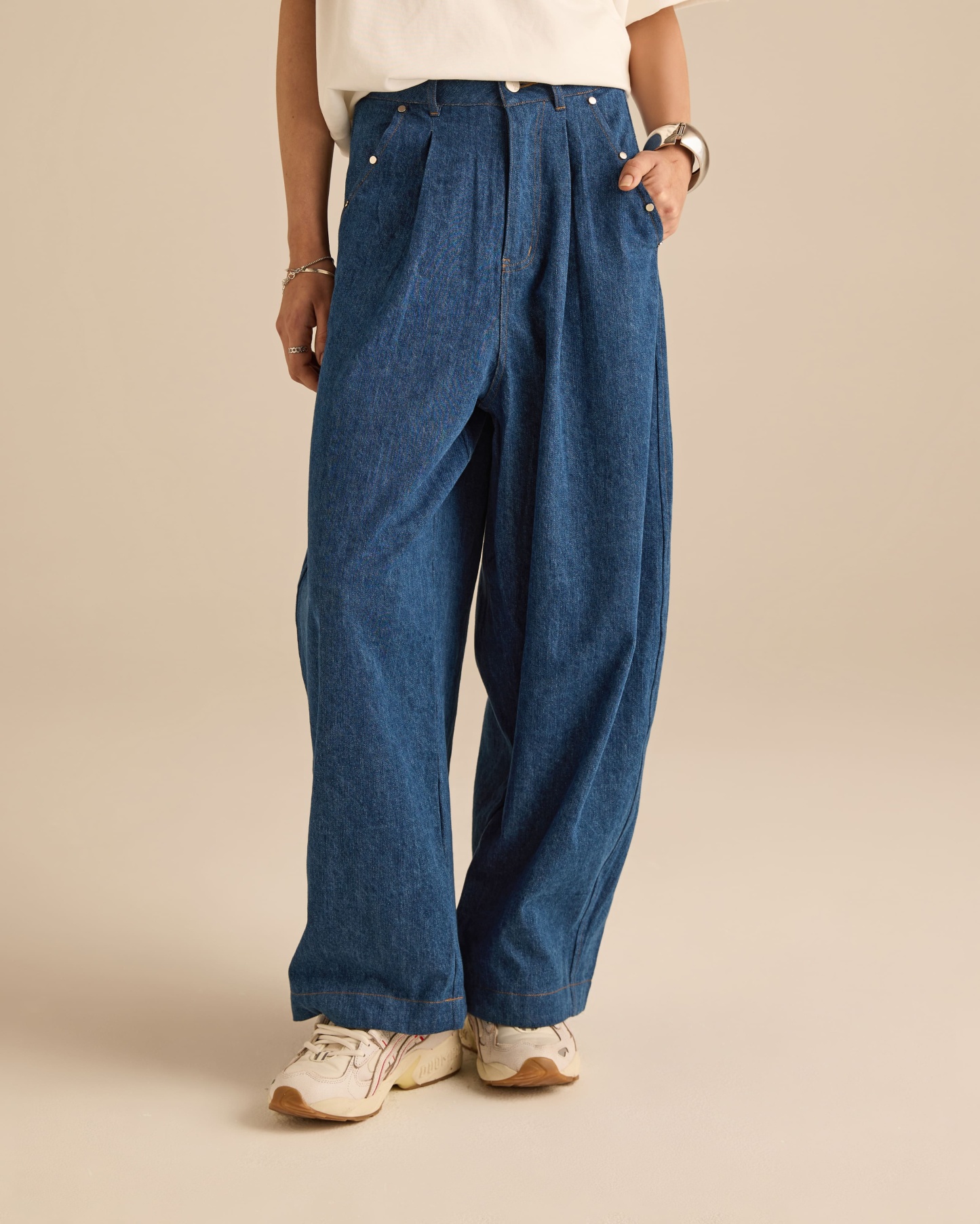 Signature Blue Relaxed Denim Jeans