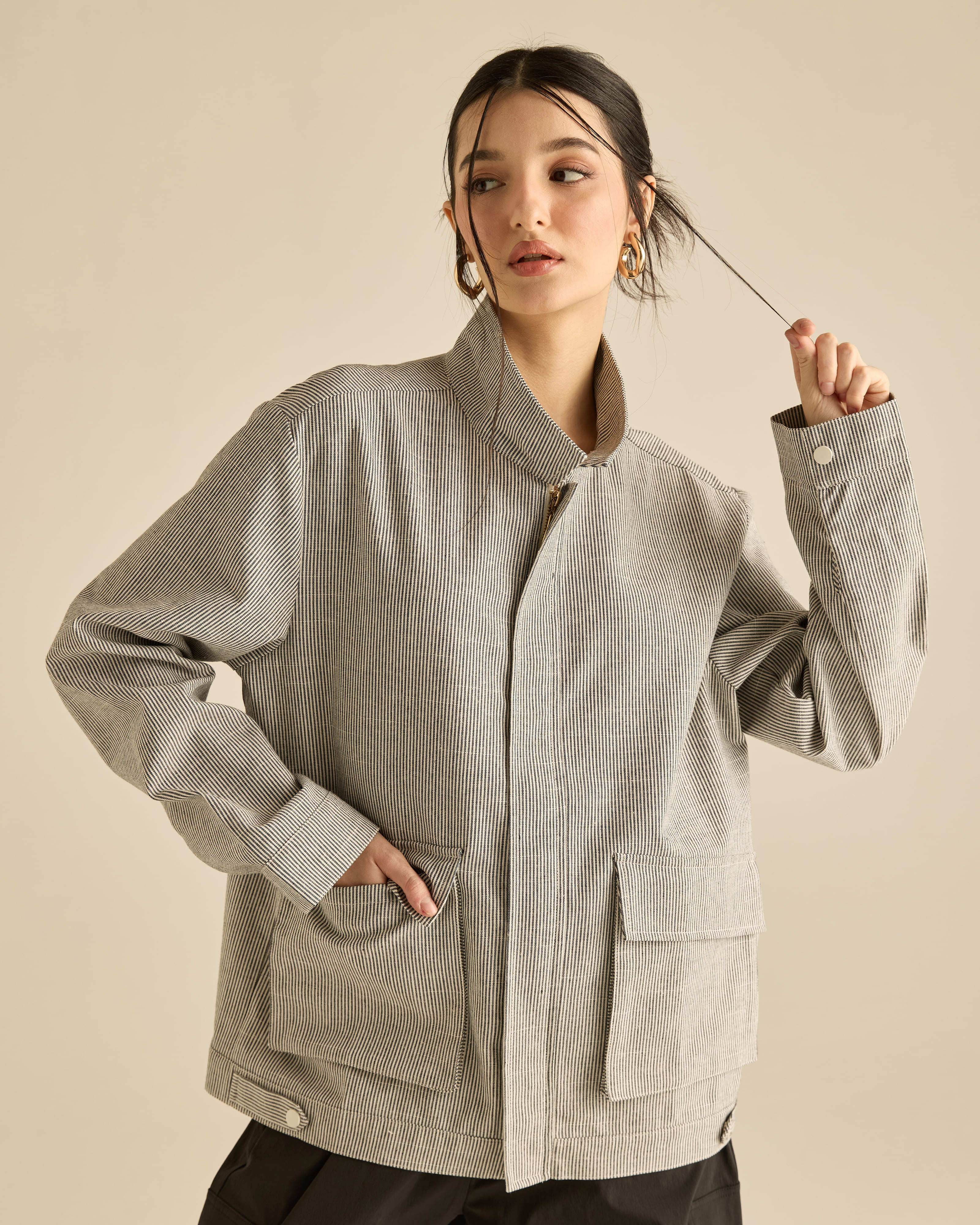 Signature Stripes Jacket