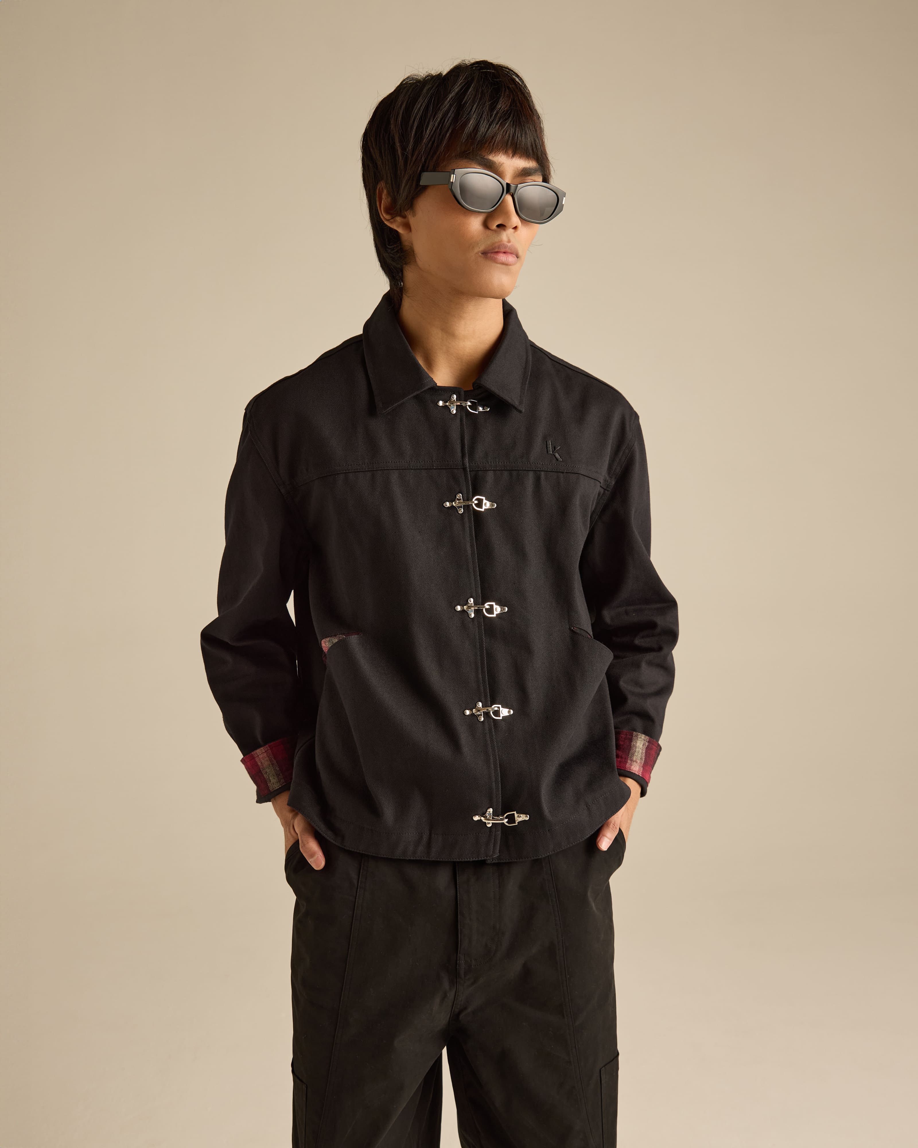 Collared Trucker Jacket