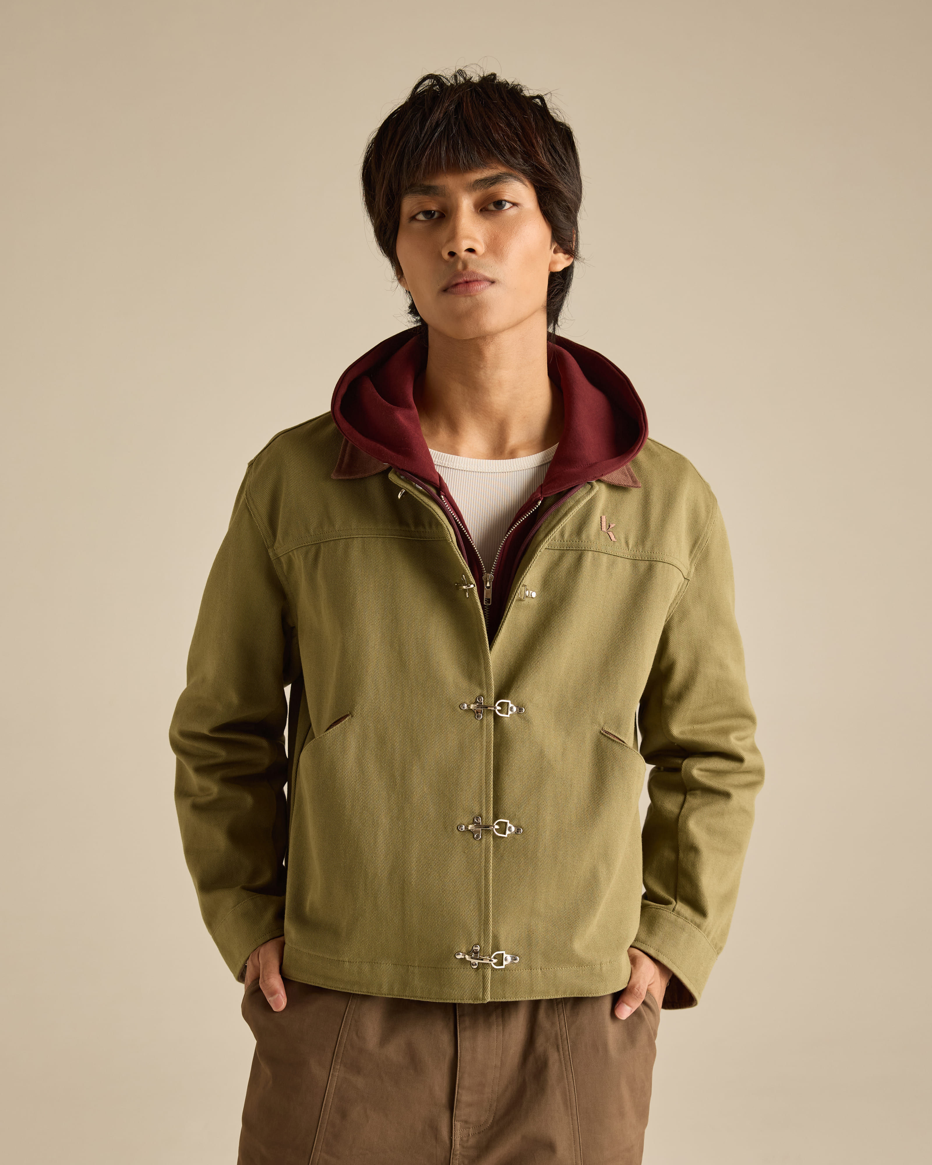 Collared Trucker Jacket