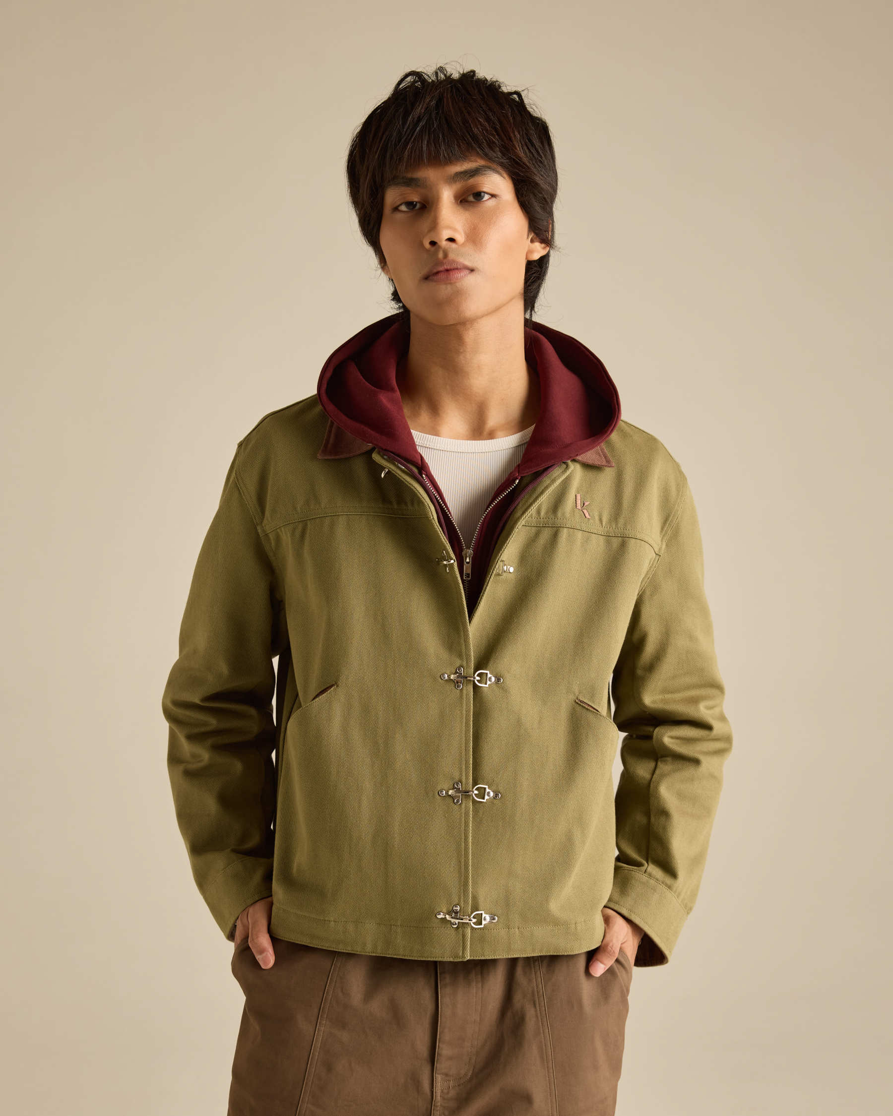 Buy Collared Trucker Jacket | Kita&Co