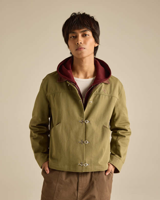 Collared Trucker Jacket