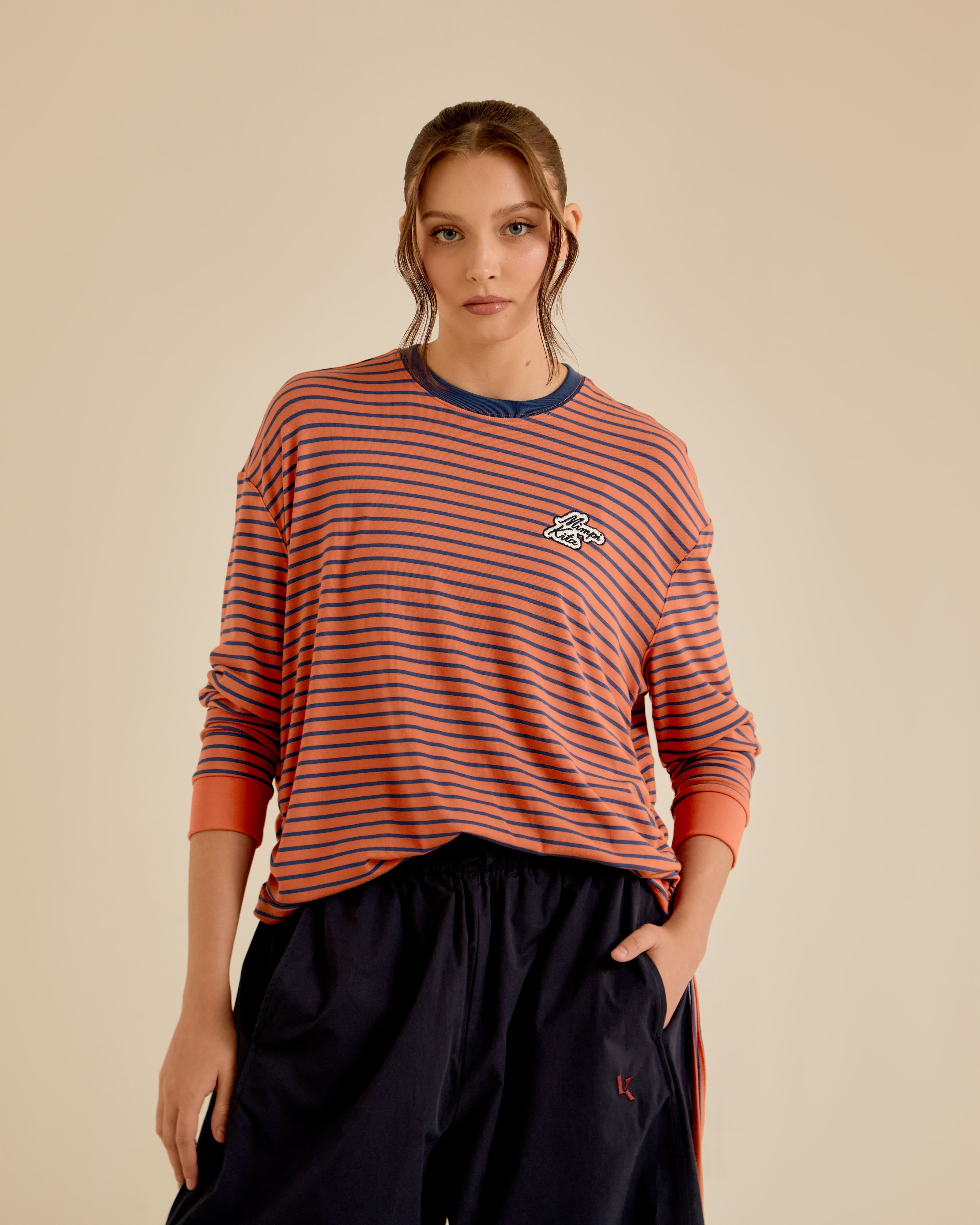 Lola Orange Long Sleeve T-Shirt