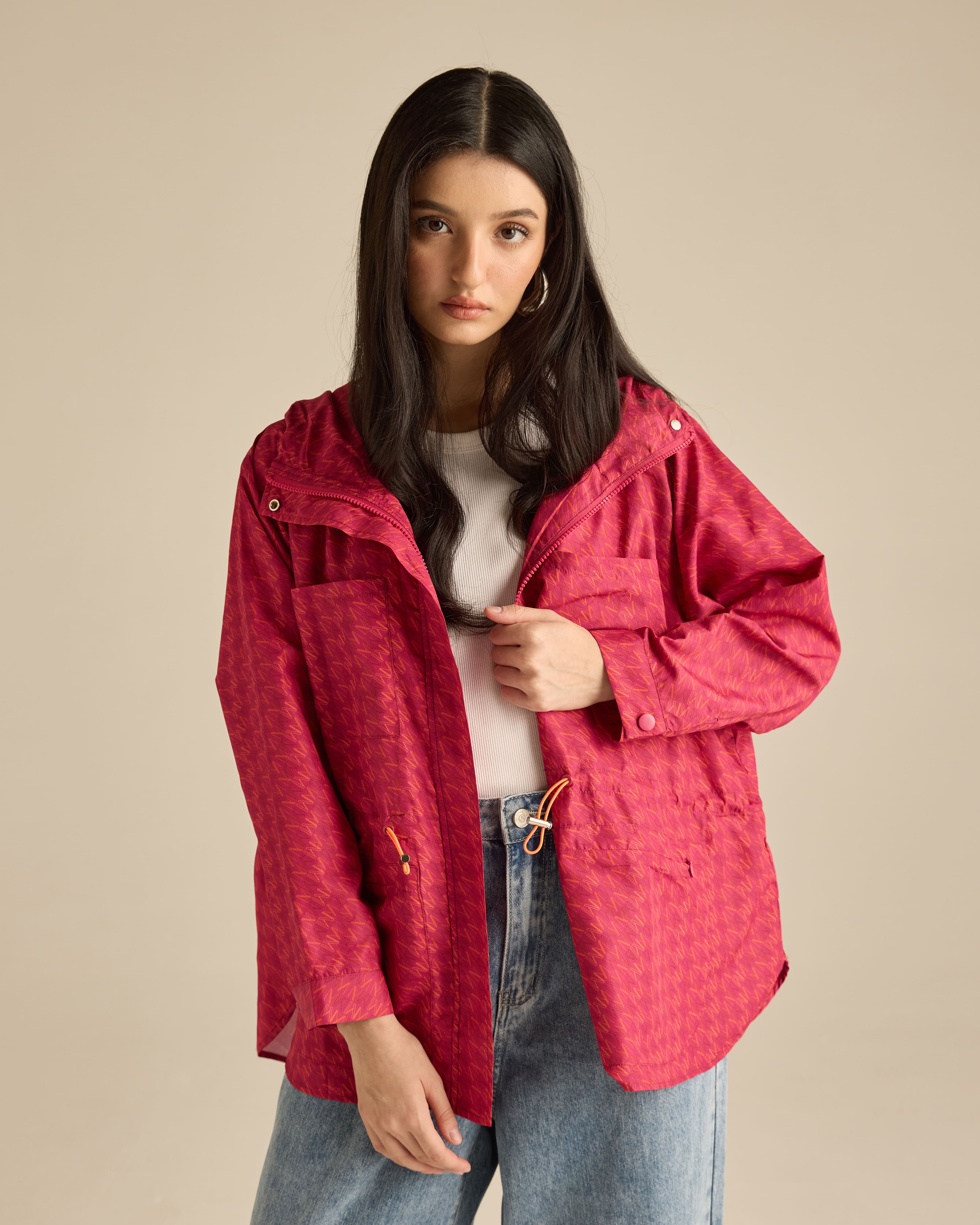 Buy Misha Printed Parka Jacket | Mimpikita