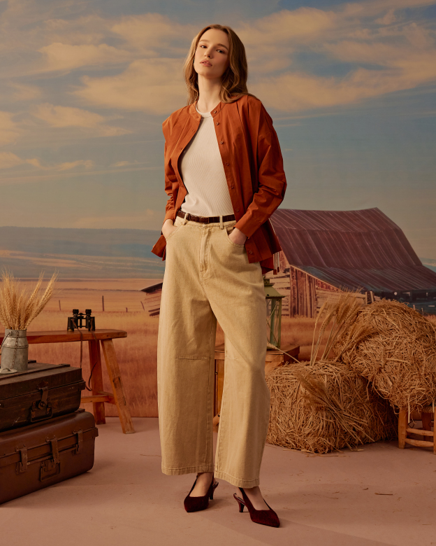 Sahara Pleated Shirt