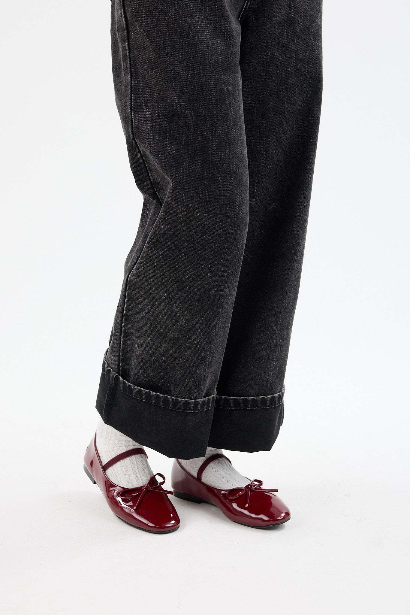 Jennie Maroon Ballet Flats