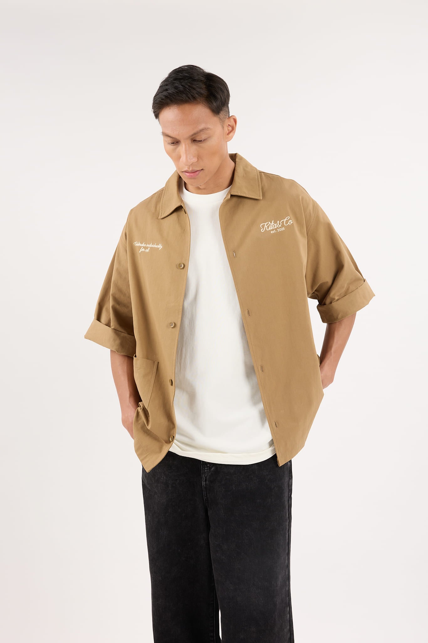 Dark Khaki Capsule Bowler Shirt