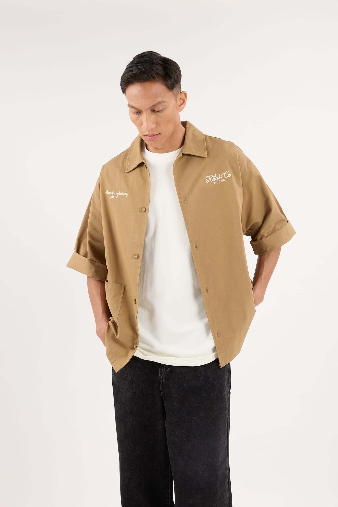 Dark Khaki Capsule Bowler Shirt