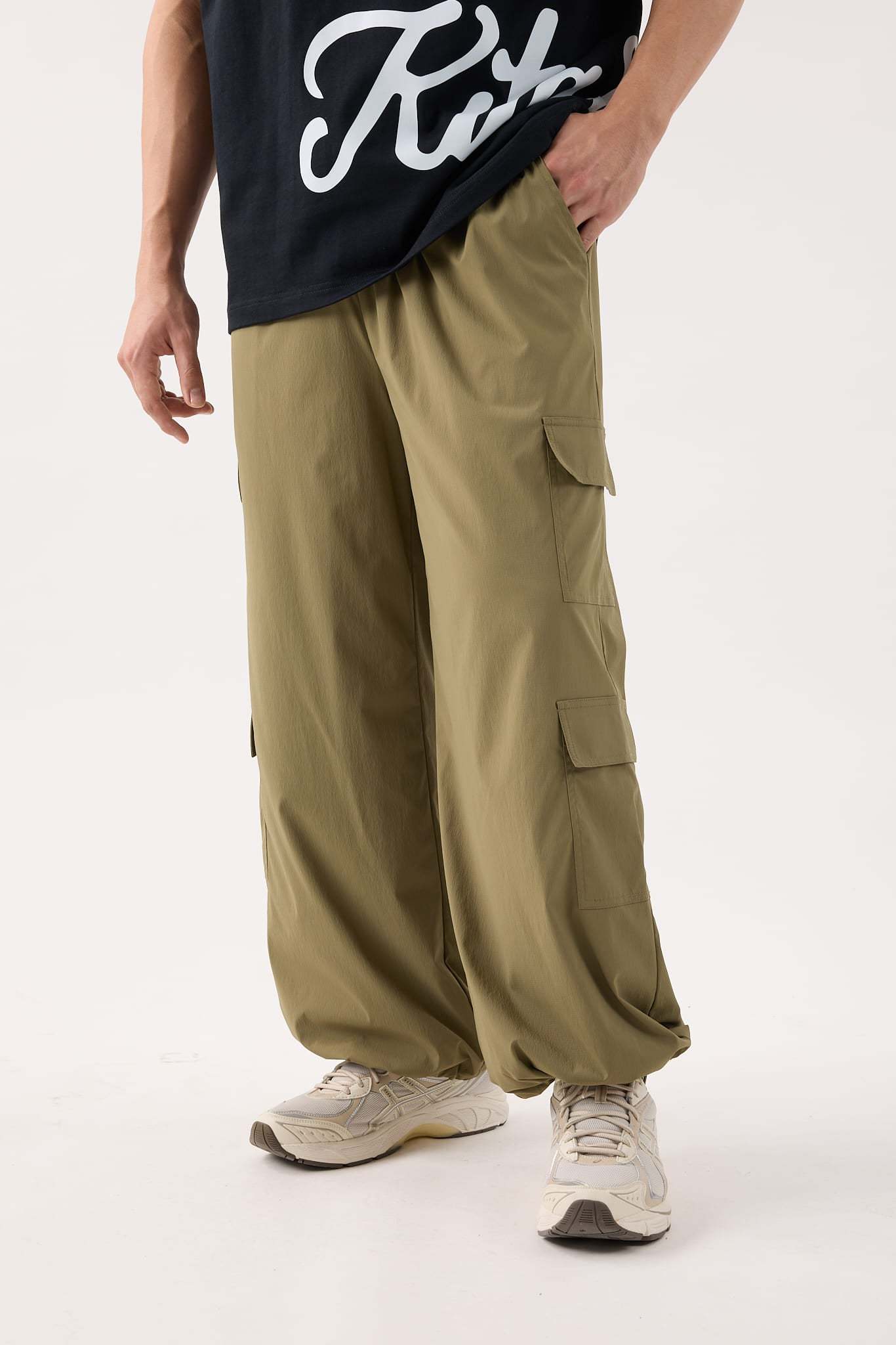 Army Green Cargo Pants