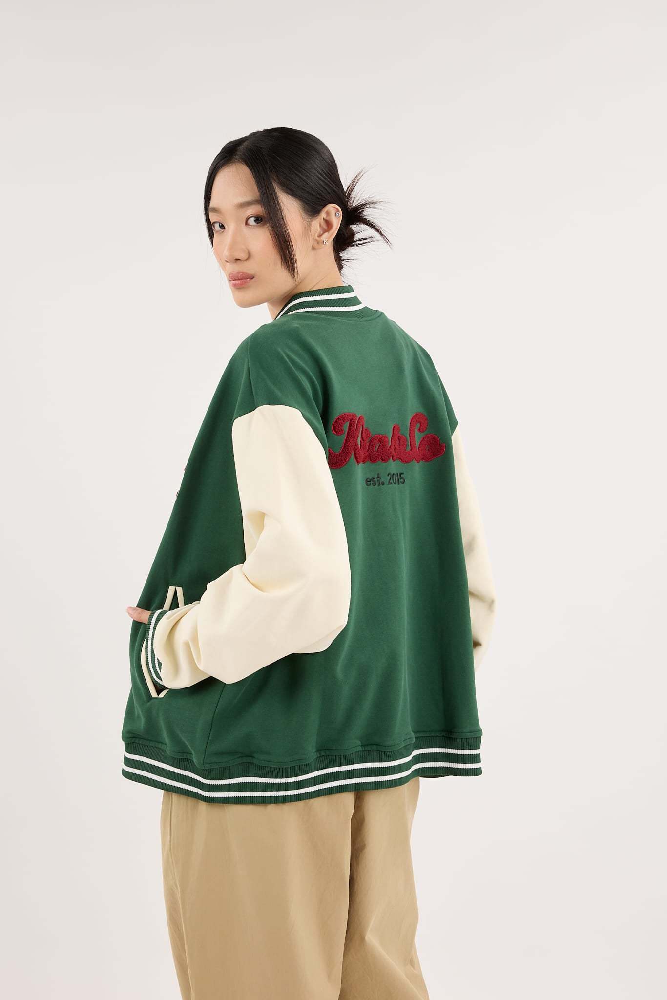Pine Green Capsule Varsity Jacket