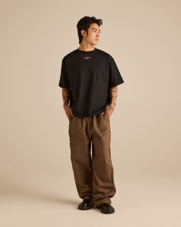 Roadster Black Graphic Short Sleeve T-Shirt