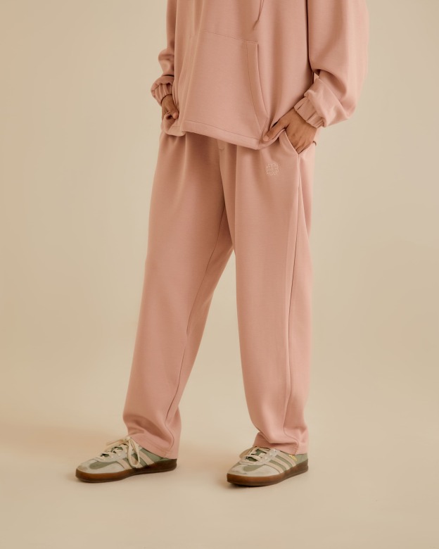 Jara Dusty Pink Tapered Pants