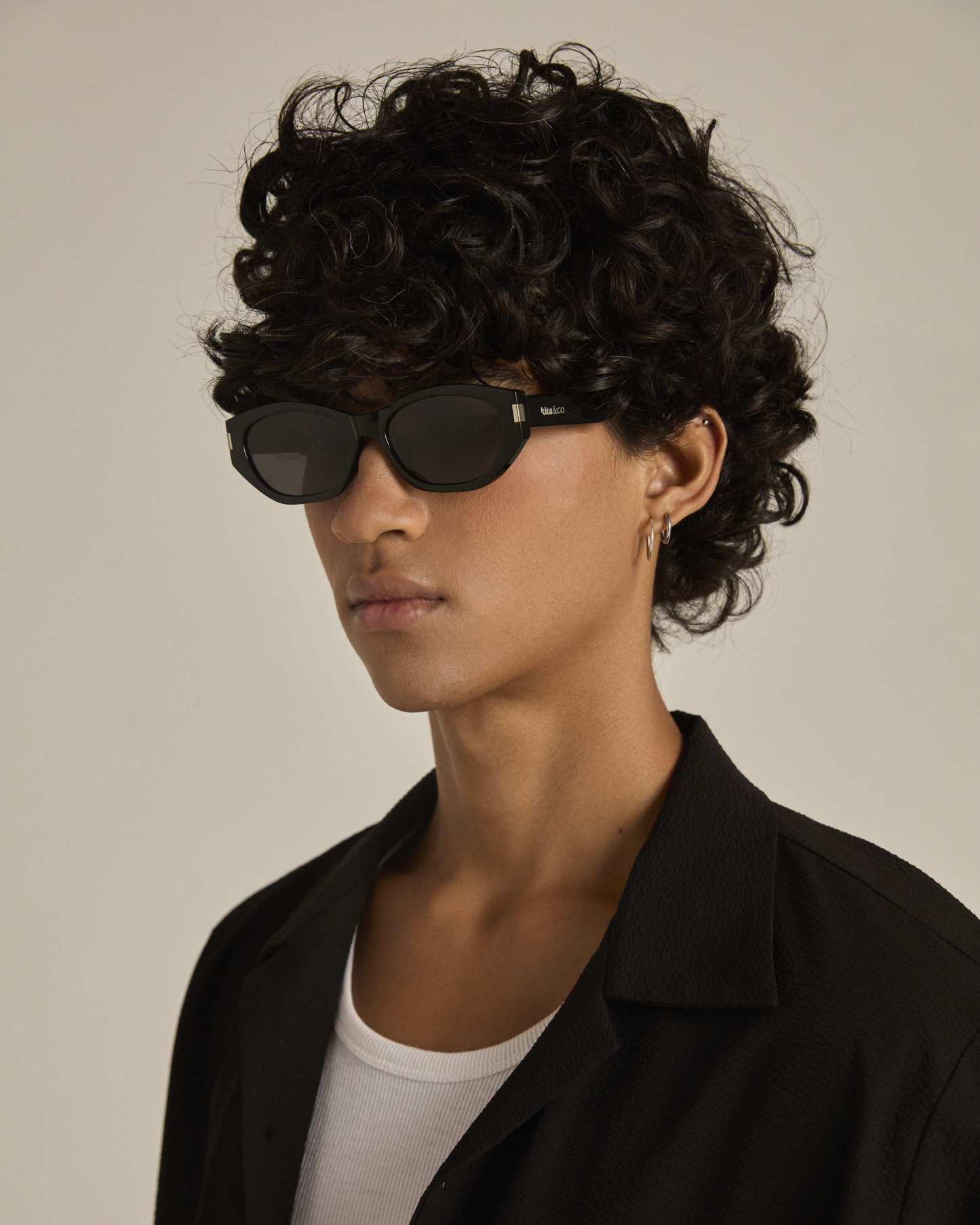 Black Square Sunglasses