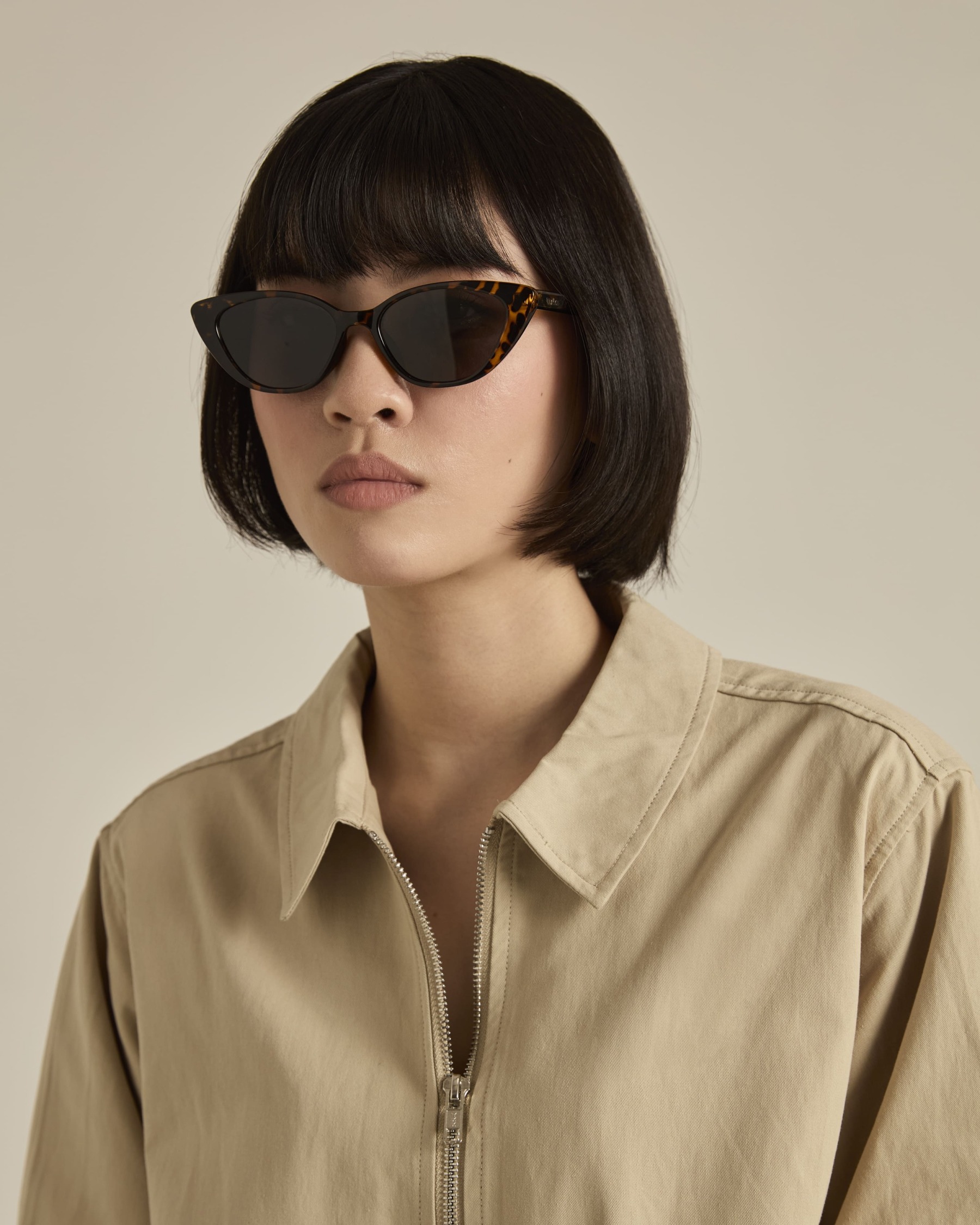 Leopard Cat-Eye Sunglasses