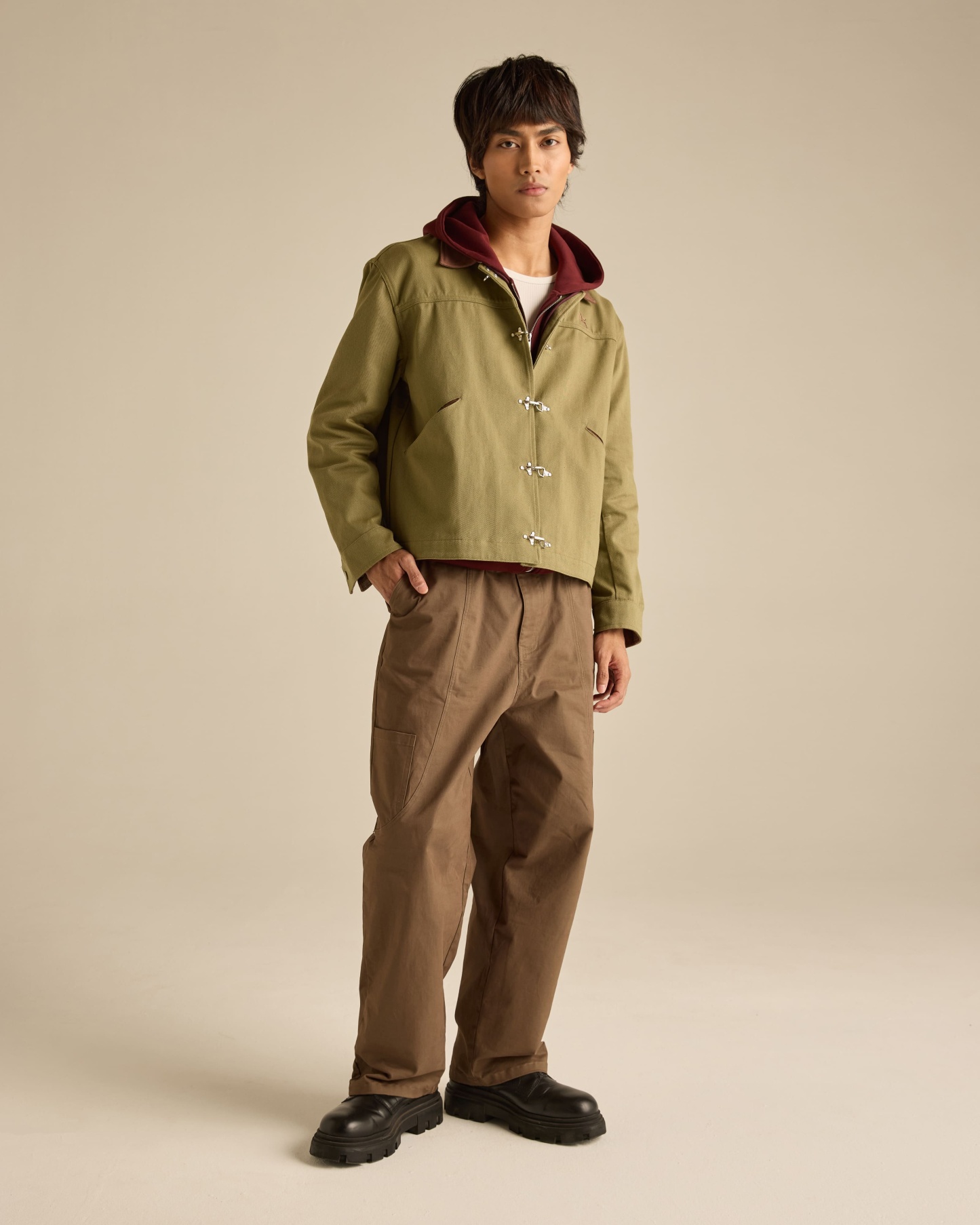 Collared Trucker Jacket