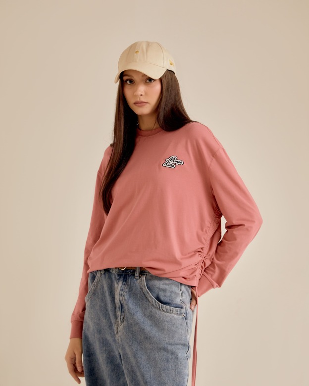 Lola Dusty Pink Long Sleeve T-Shirt