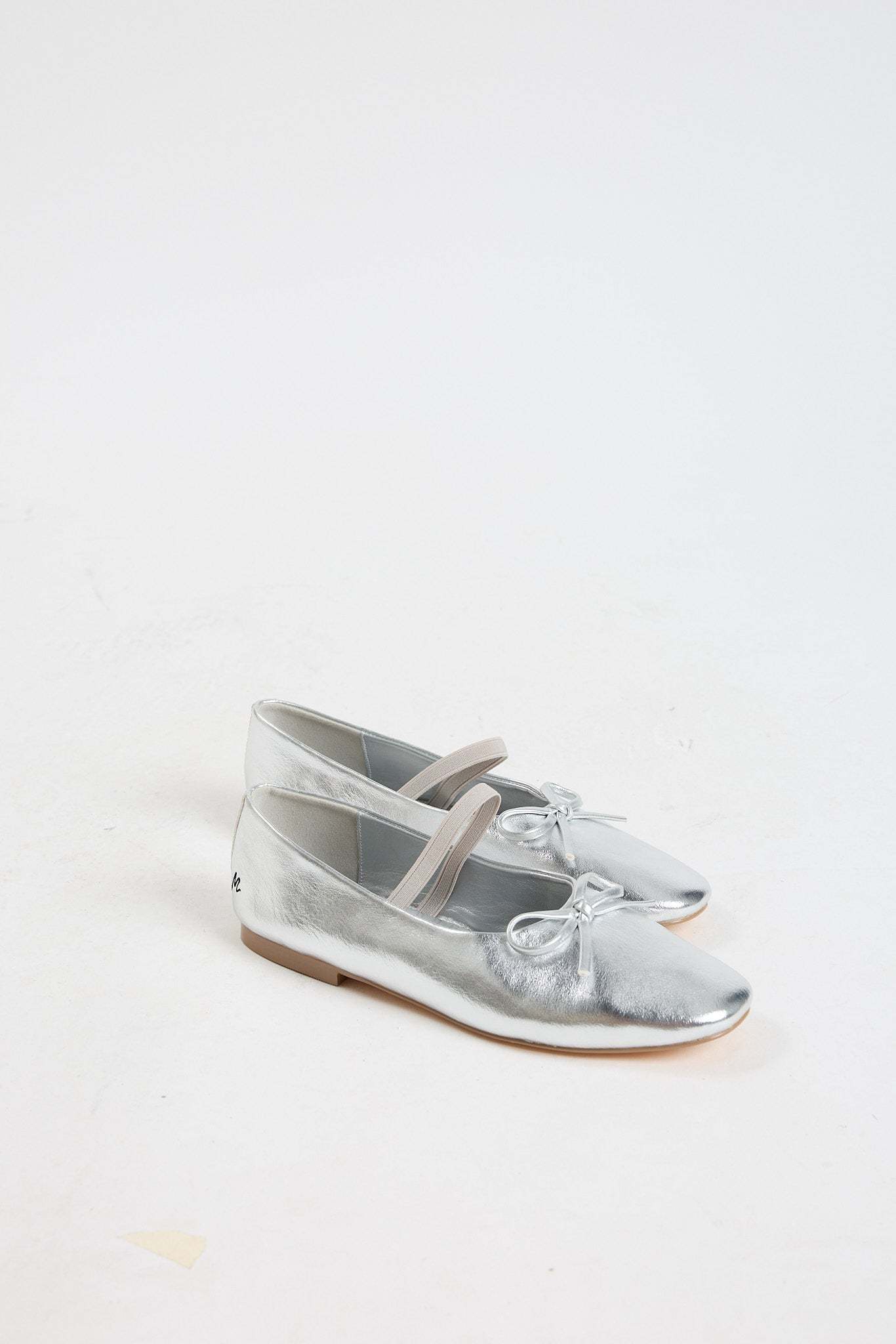 Jennie Silver Ballet Flats