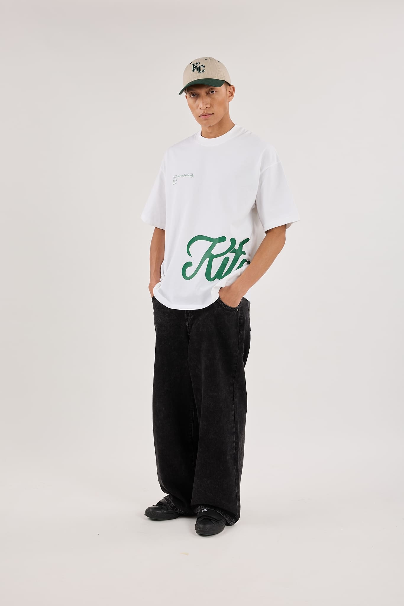 White Capsule Oversized T-Shirt