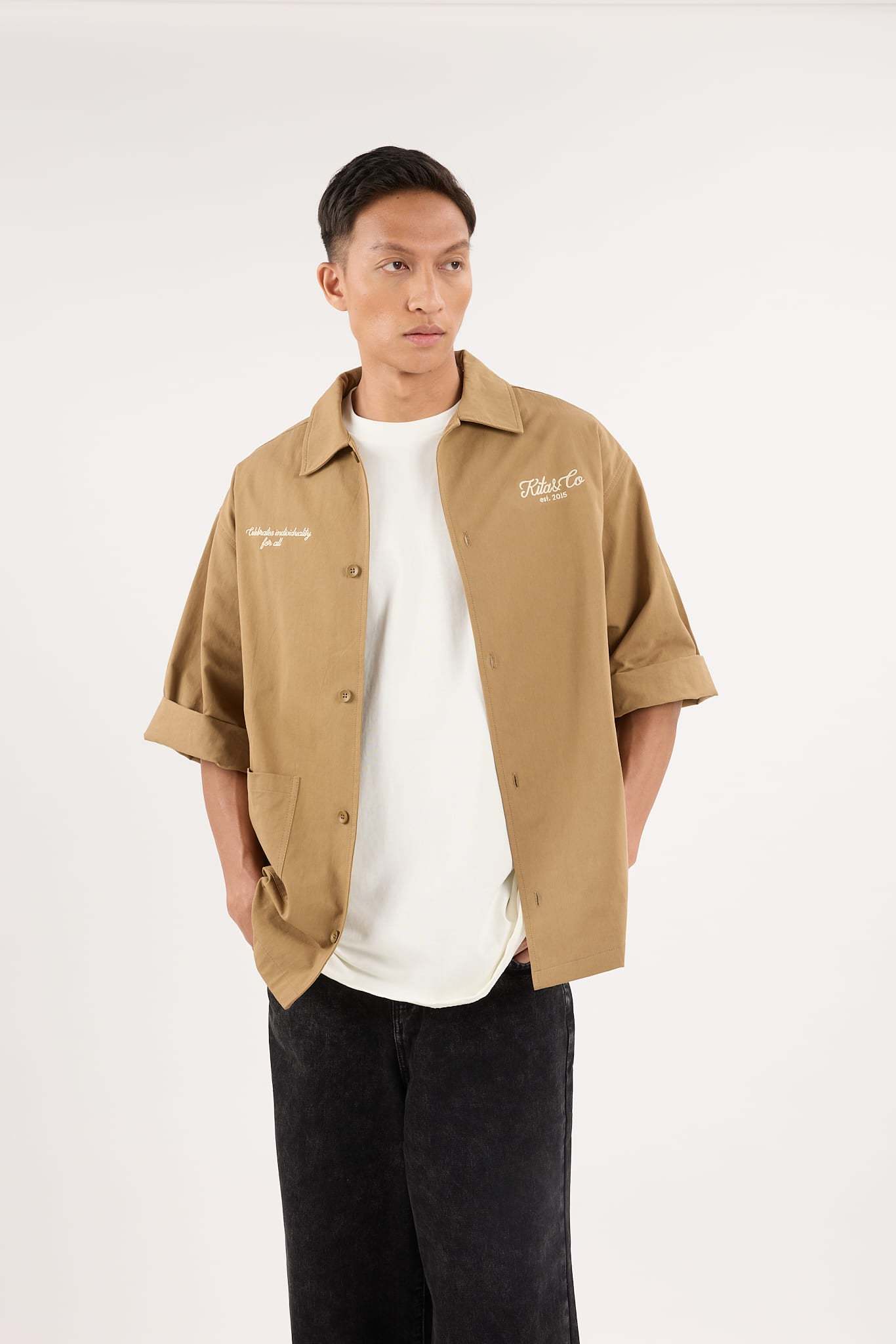 Dark Khaki Capsule Bowler Shirt
