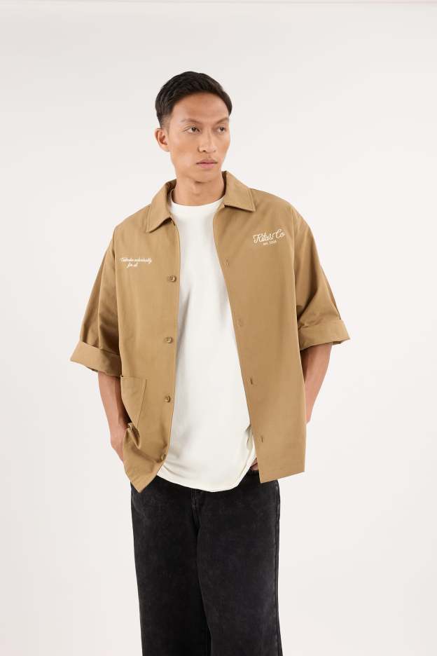 Dark Khaki Capsule Bowler Shirt