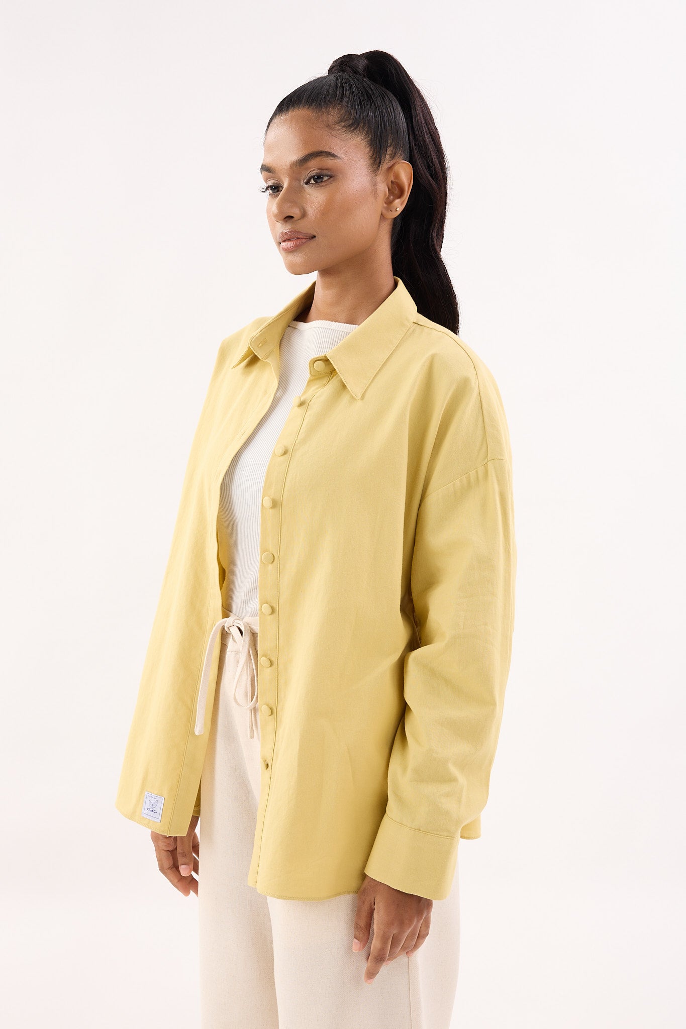 Buy Banana Yellow Oversized Shirt - Women's | Kita&Co – Mimpikita