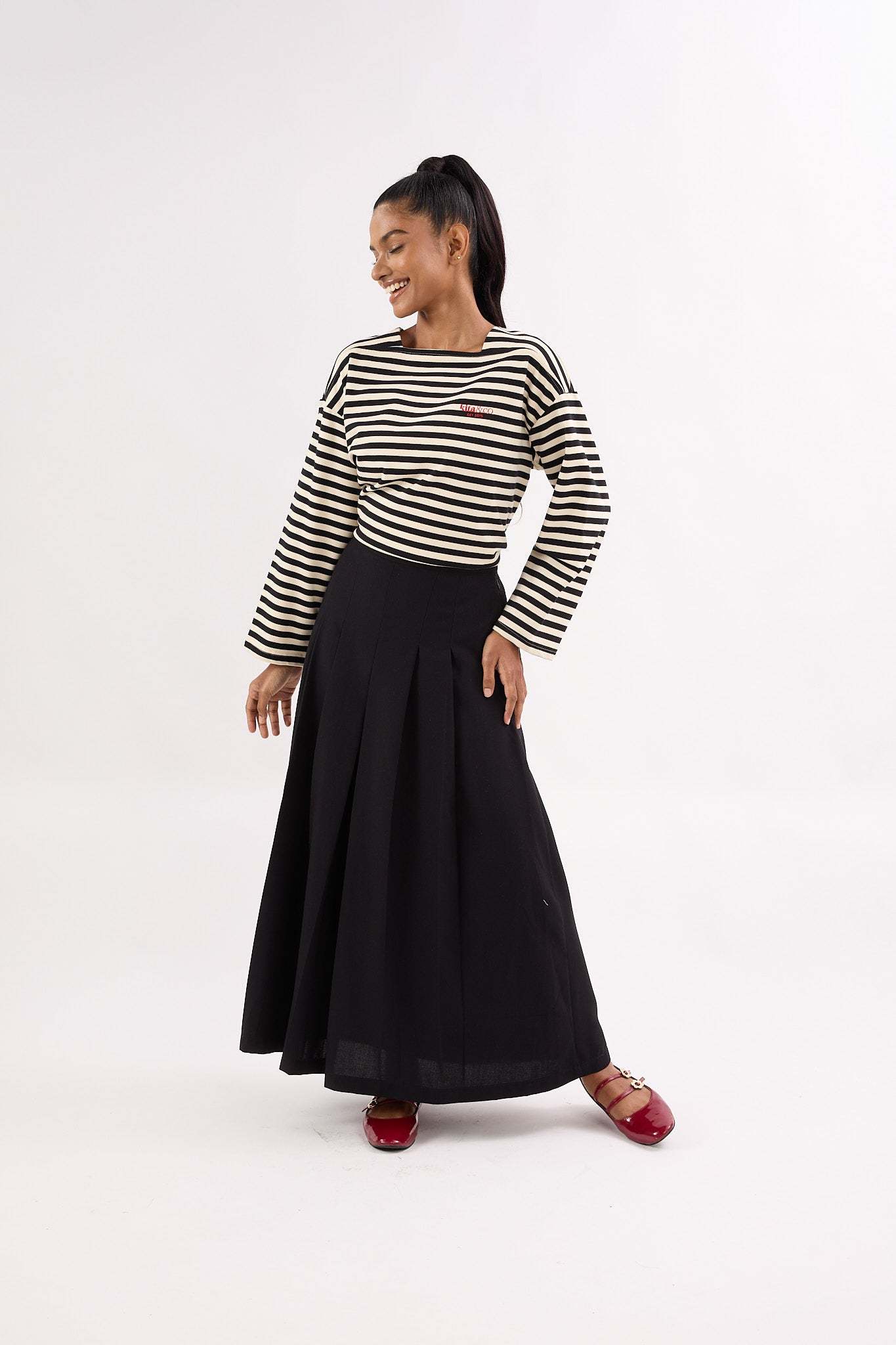 Black Box Pleated Skirt - Women's