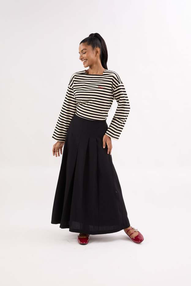 Black Box Pleated Skirt - Women's