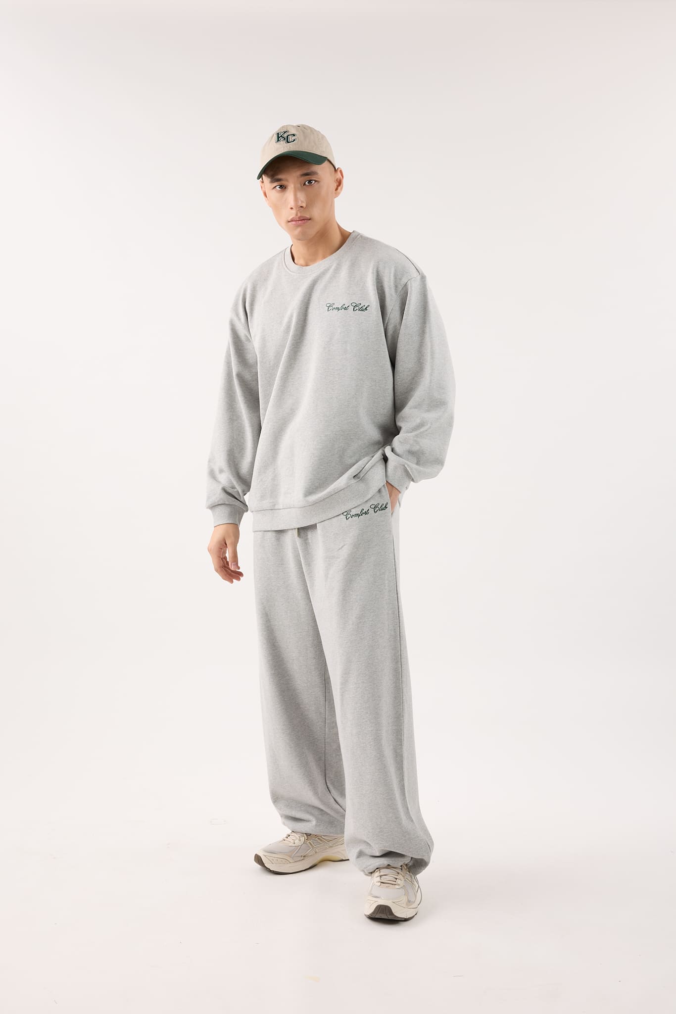 Cool Grey Comfy Co-ord Set