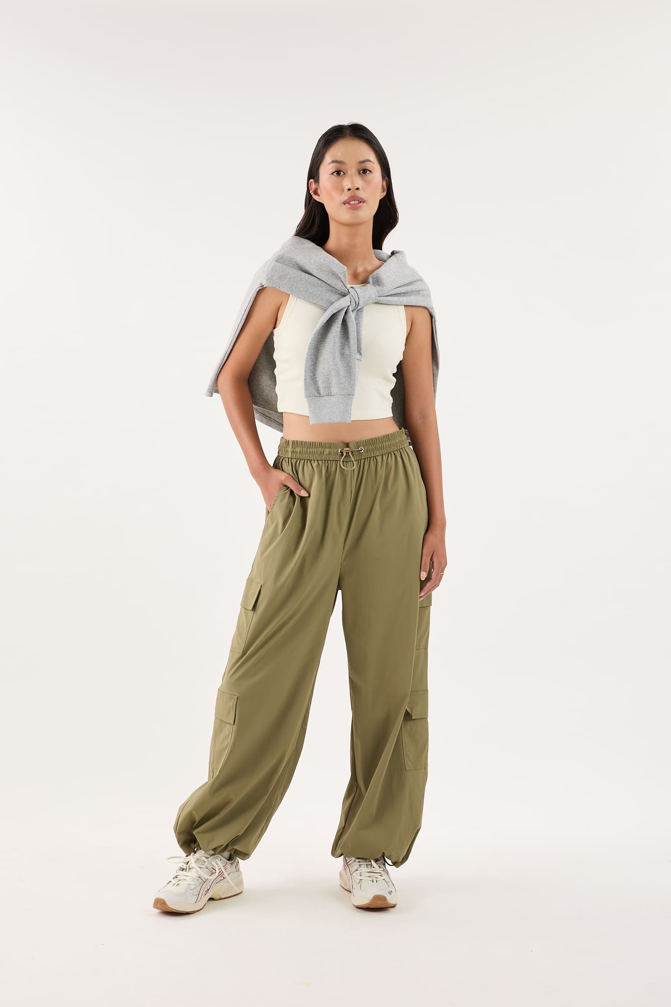 Buy Army Green Cargo Pants | Kita&Co – Mimpikita