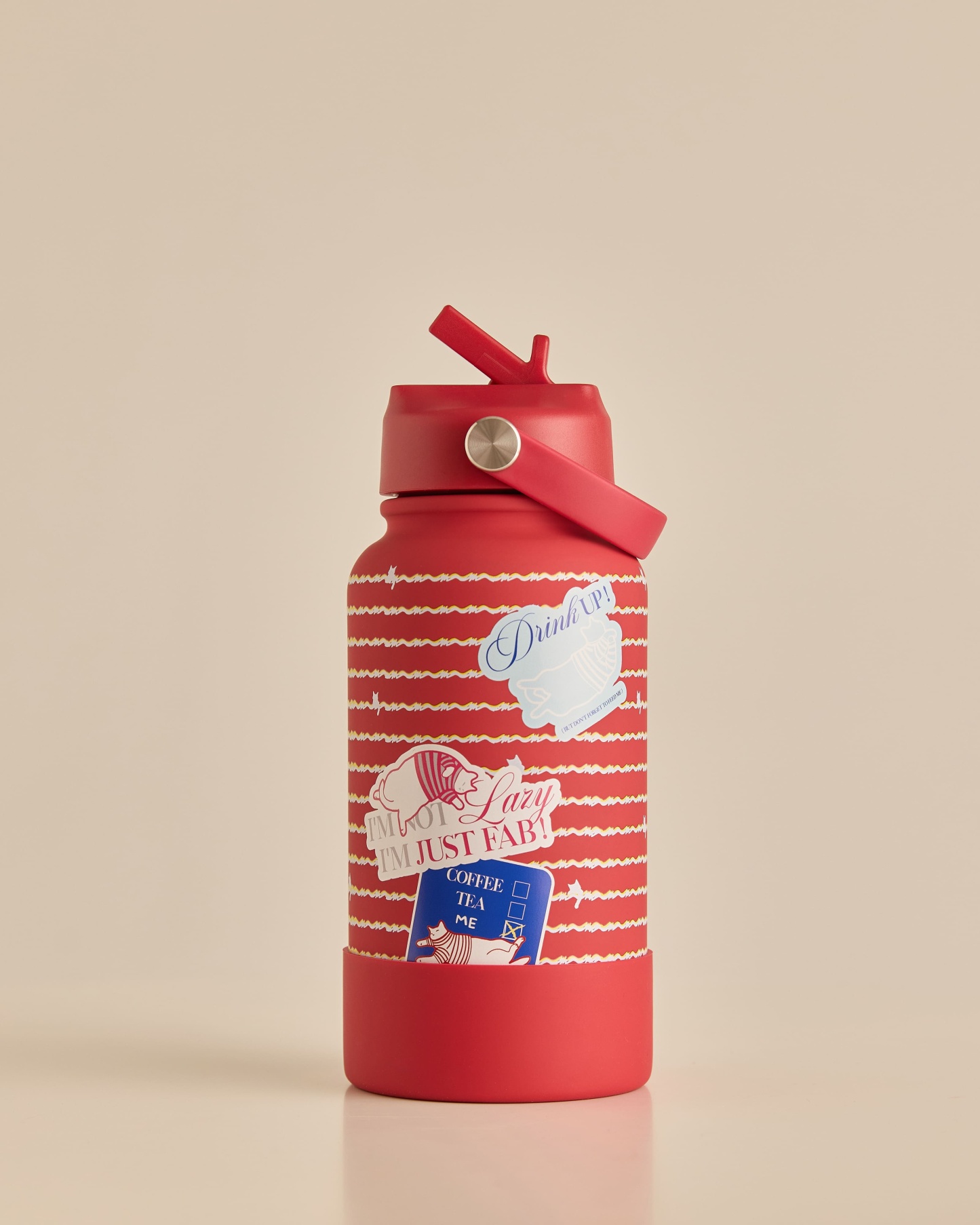 Meowsie Red Regular Tumbler 650ML