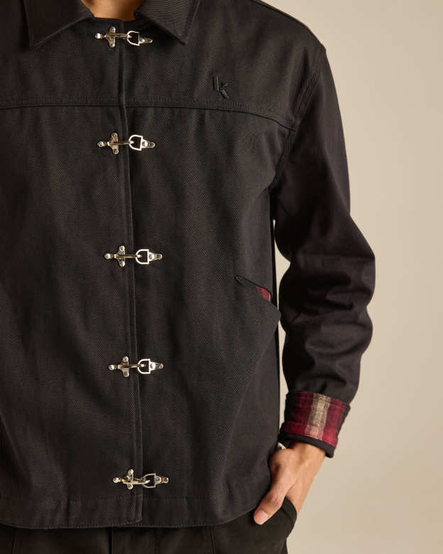 Collared Trucker Jacket