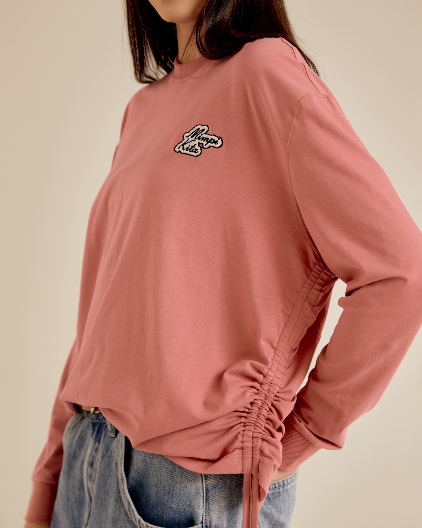 Lola Dusty Pink Long Sleeve T-Shirt