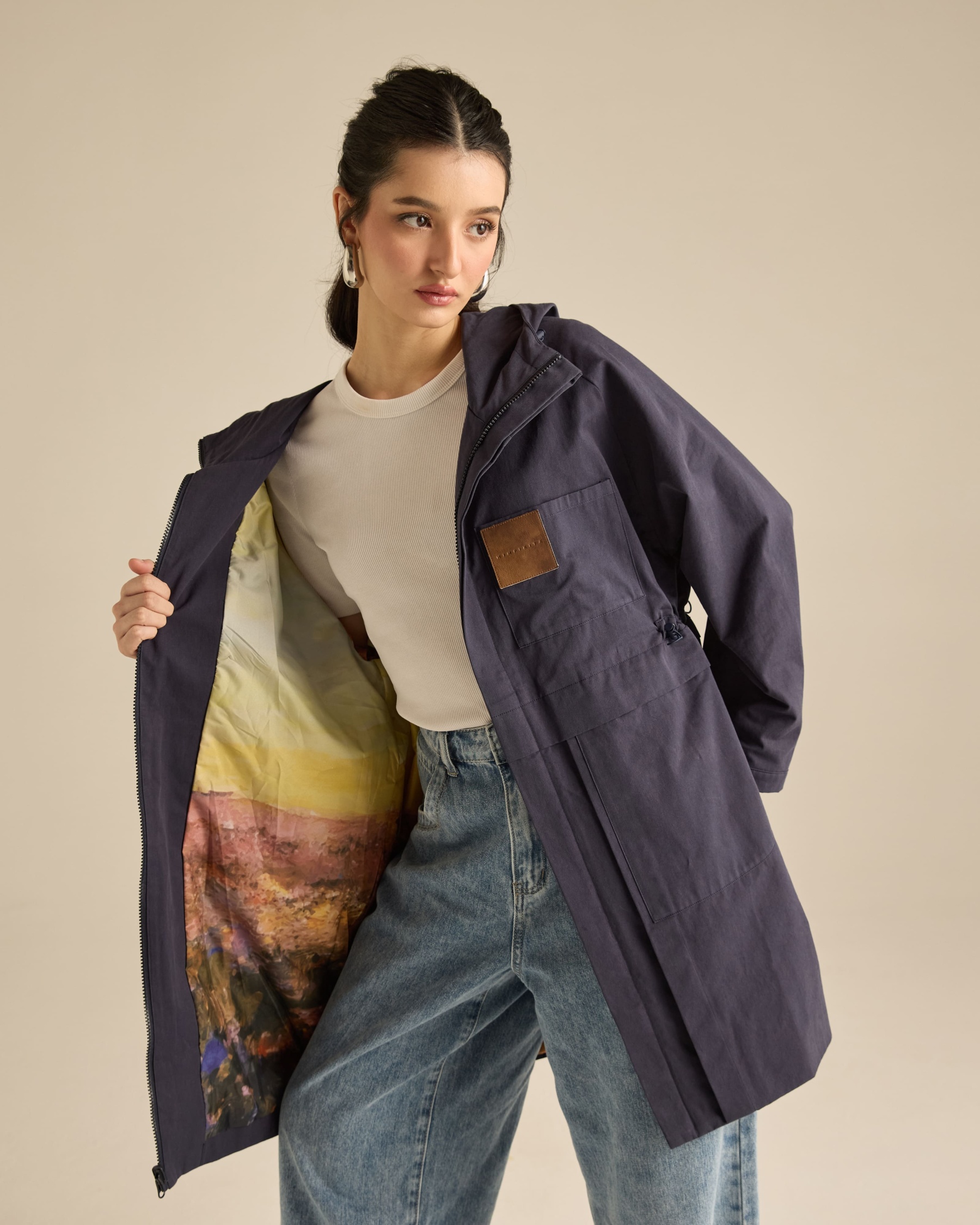 Fera Long Parka Jacket