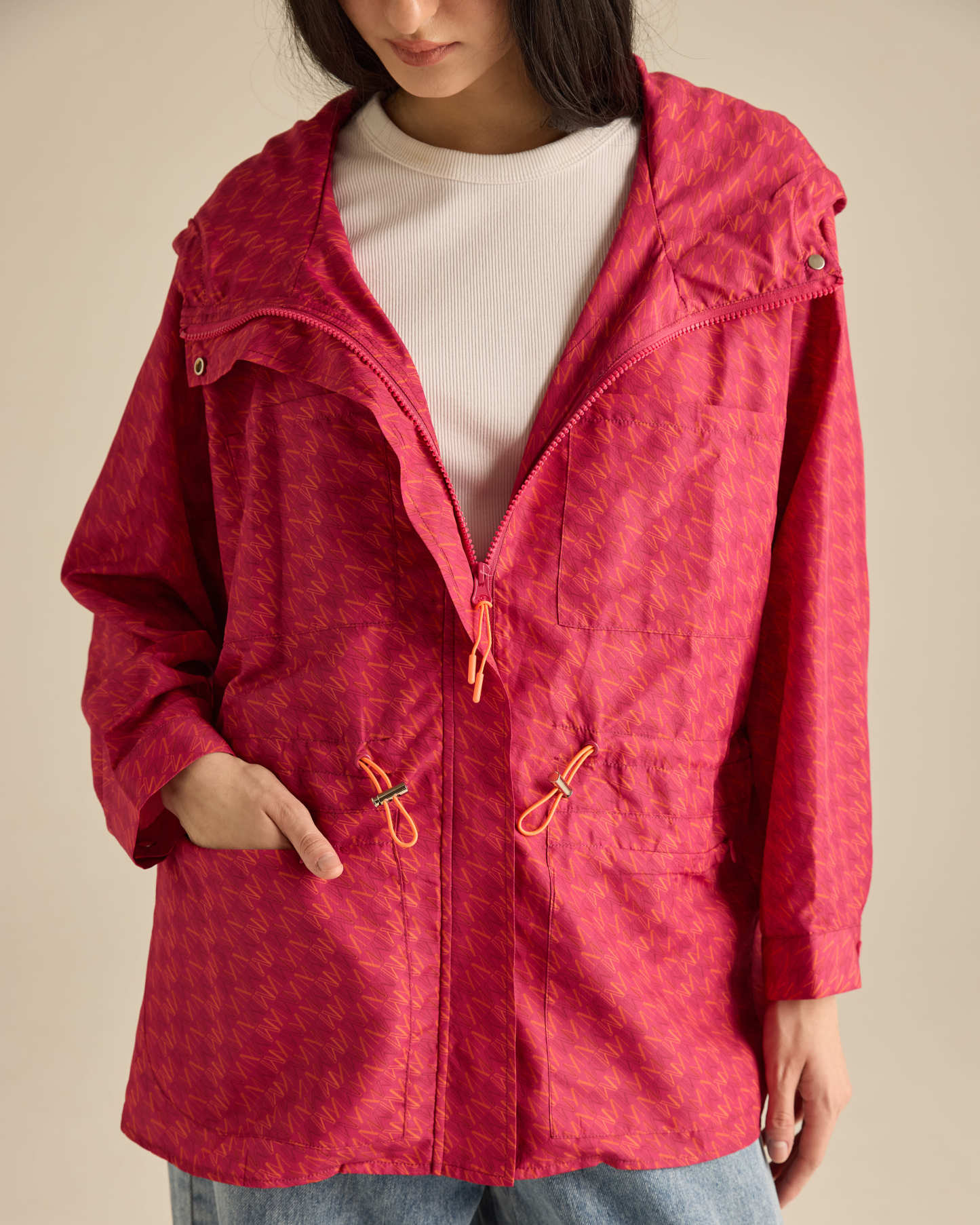 Misha Printed Parka Jacket