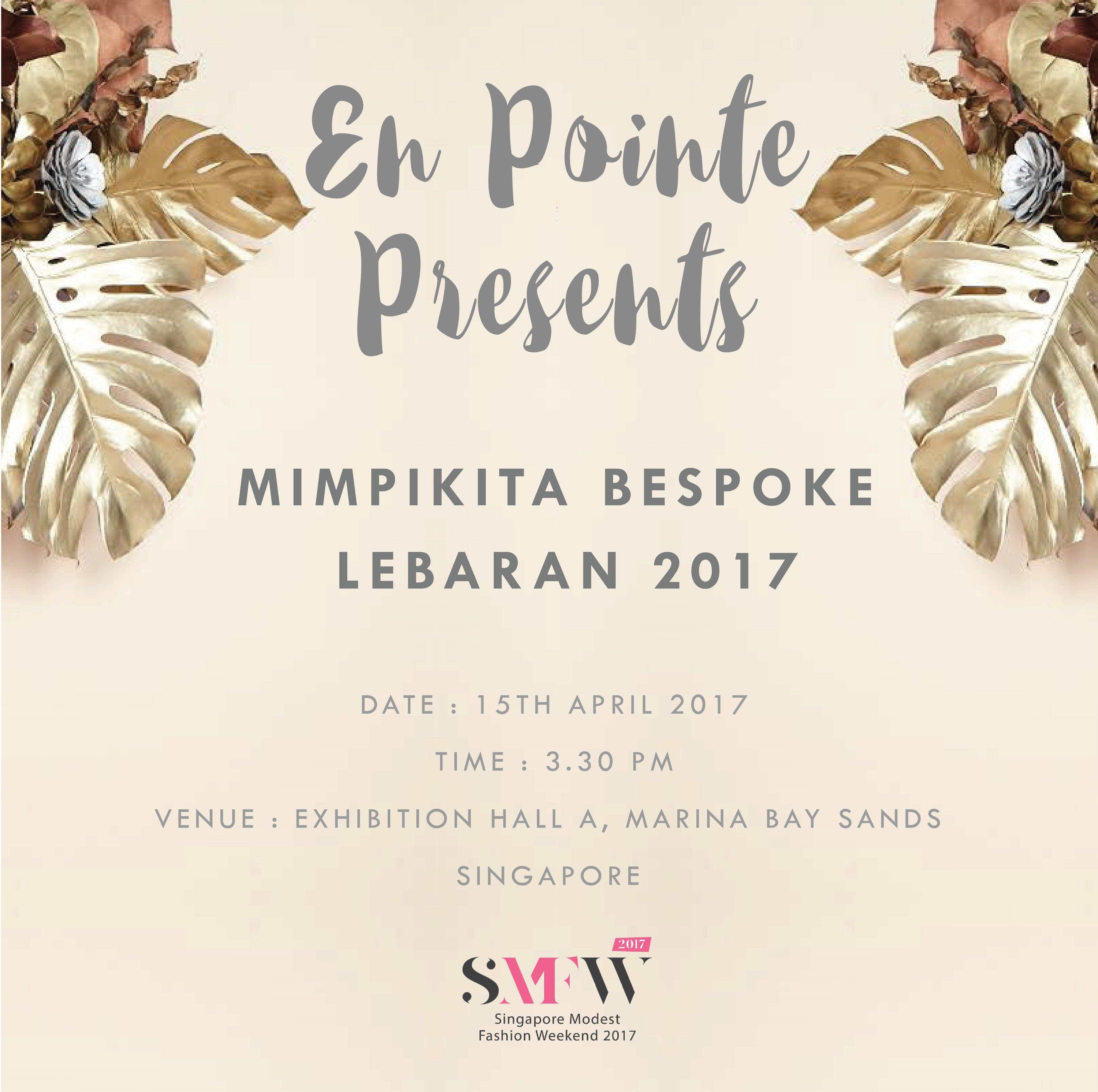 MIMPIKITA AT SINGAPORE MODEST FASHION WEEKEND 2017 - Mimpikita