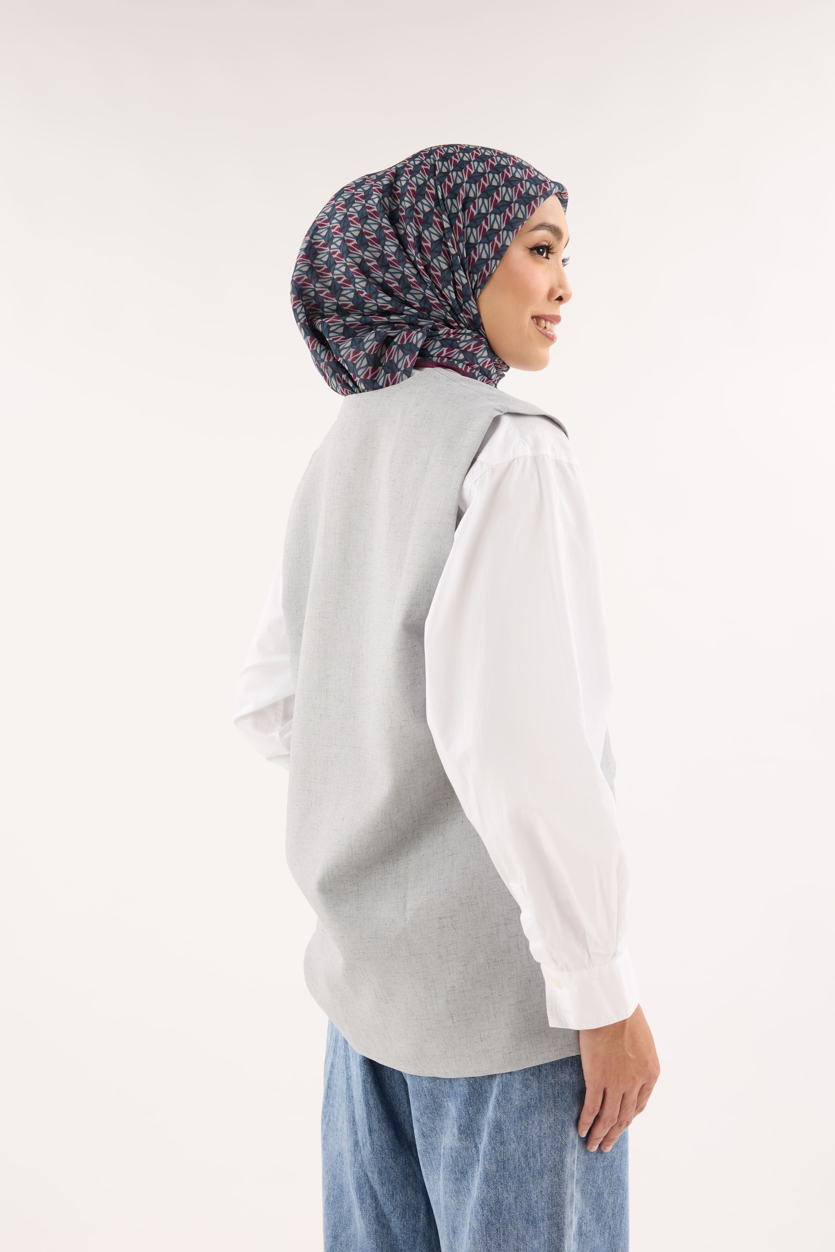Nelly Grey Structured Vest