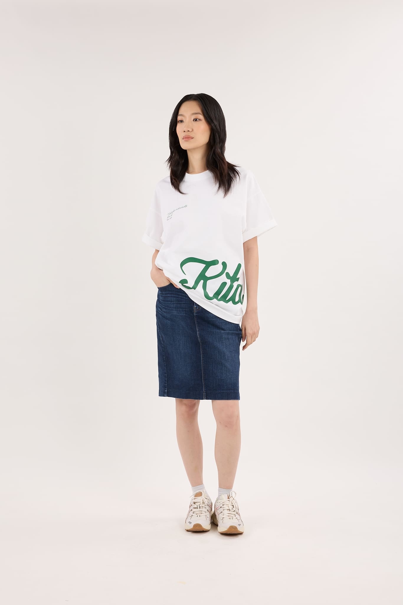 White Capsule Oversized T-Shirt
