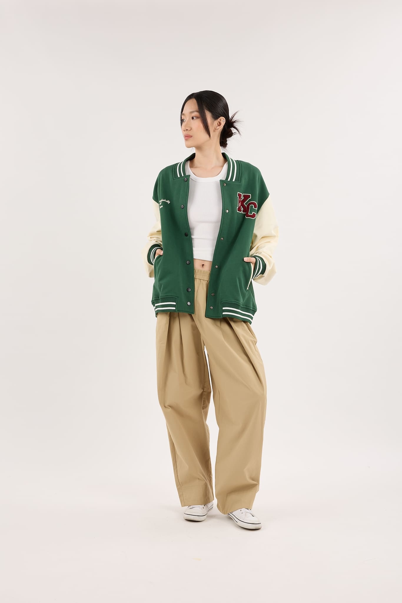 Pine Green Capsule Varsity Jacket