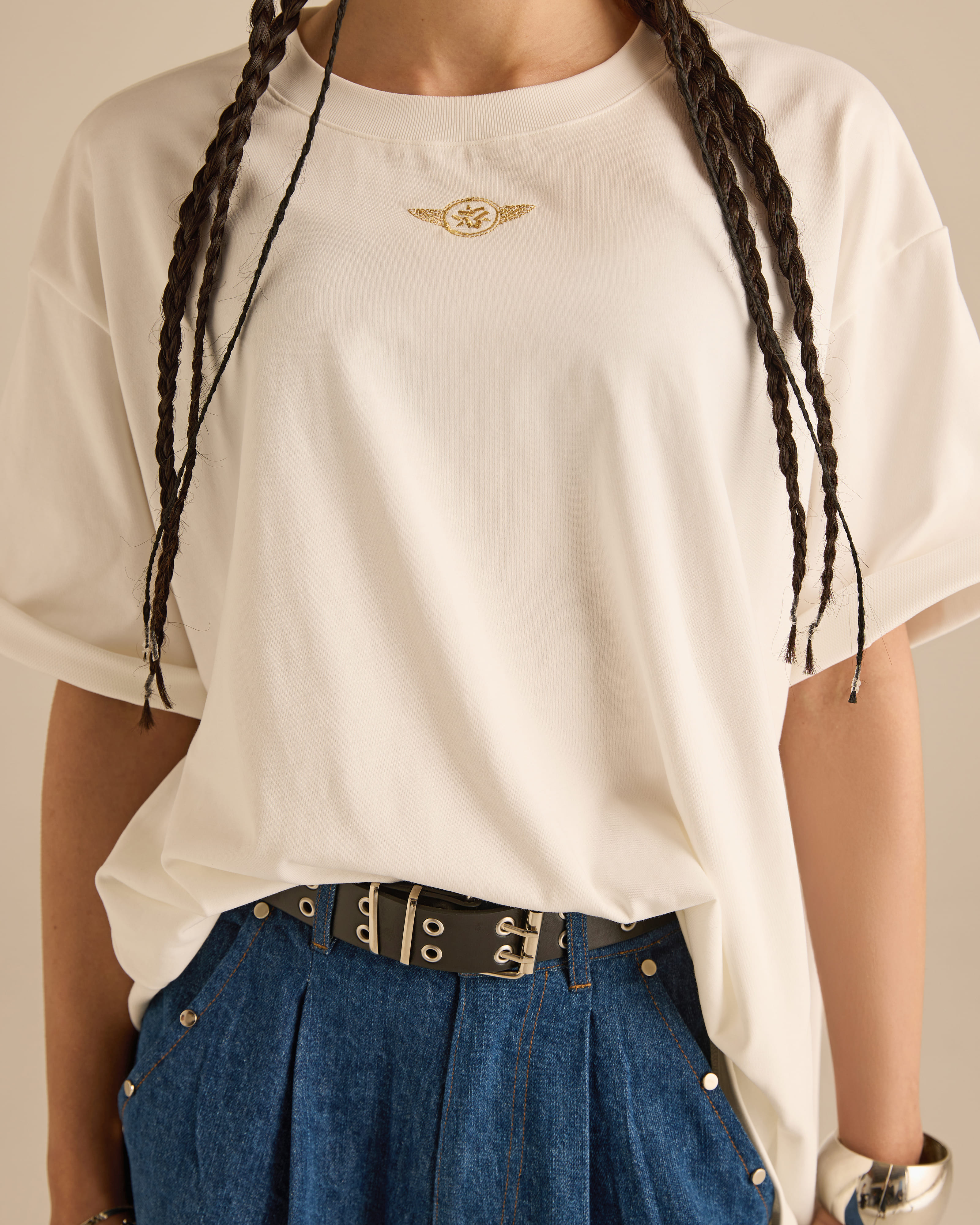 Roadster Off White Graphic Short Sleeve T-Shirt