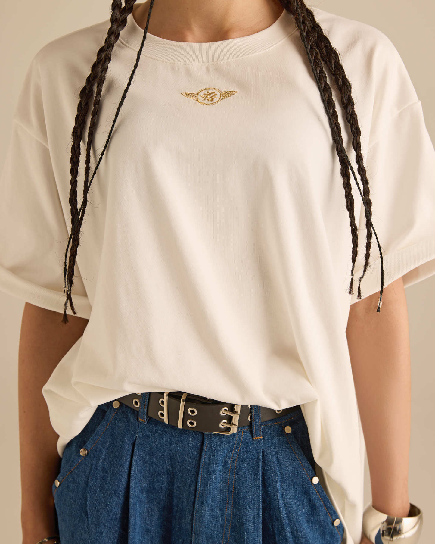 Roadster Off White Graphic Short Sleeve T-Shirt
