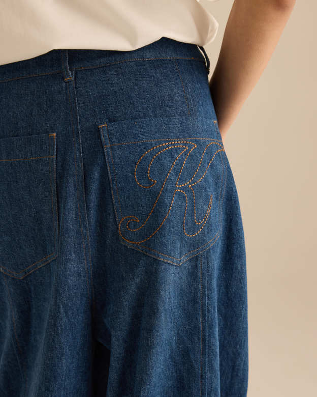 Signature Blue Relaxed Denim Jeans