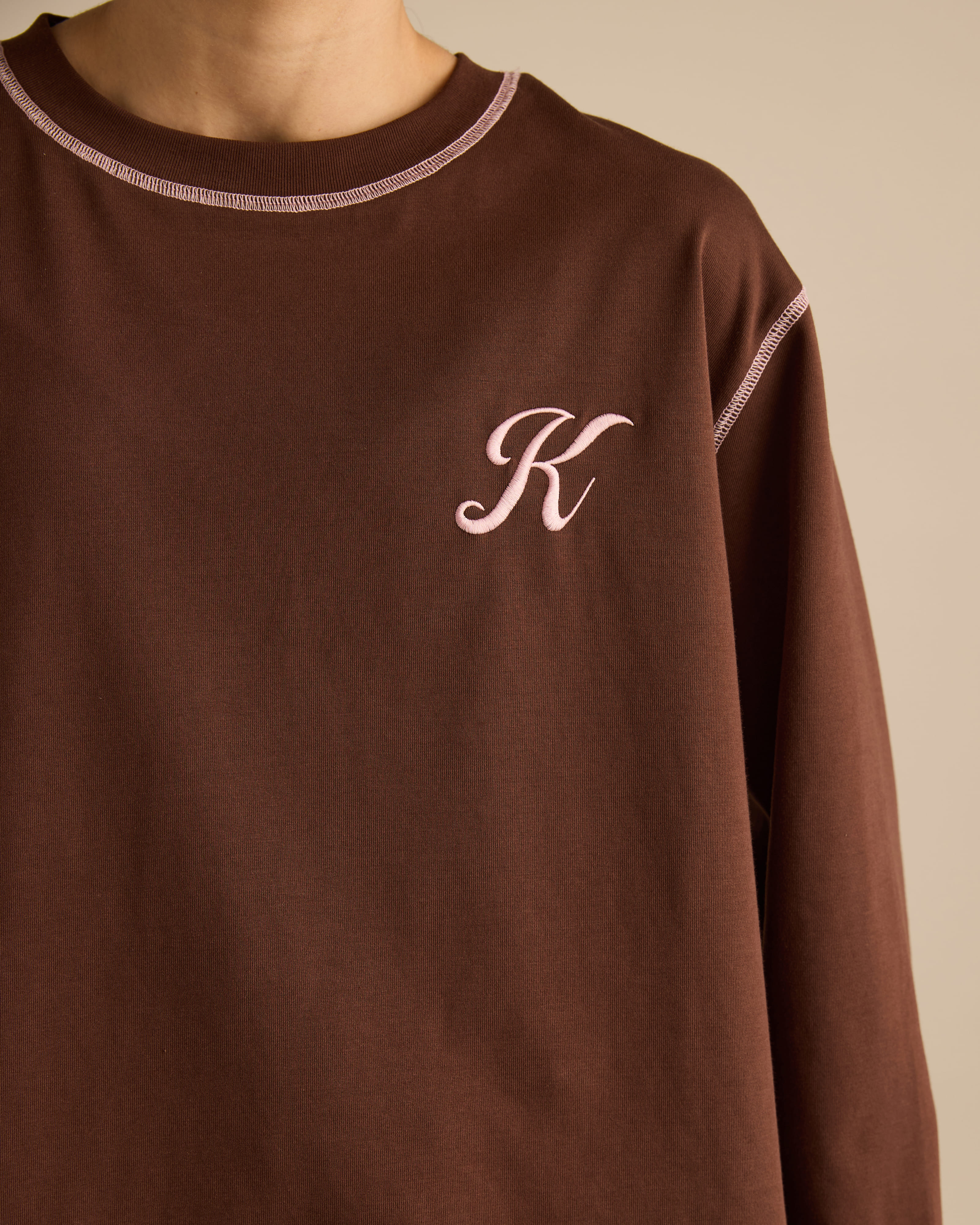 Signature Brown Long Sleeve T-Shirt