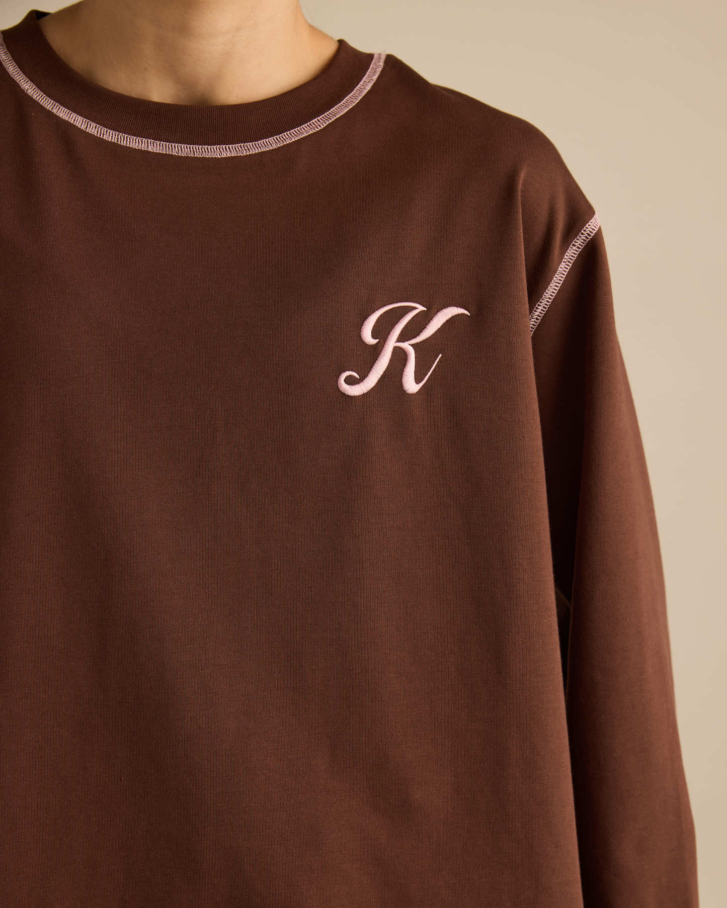 Signature Brown Long Sleeve T-Shirt